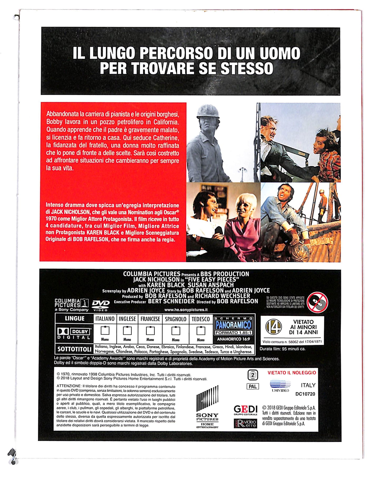 EBOND Cinque pezzi facili - '68e dintorni EDITORIALE DVD DB723620