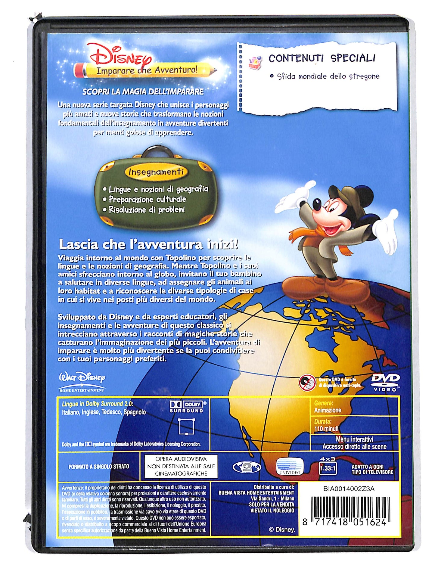 EBOND Topolino e il giro del mondo in 80 giorni DVD DB723627