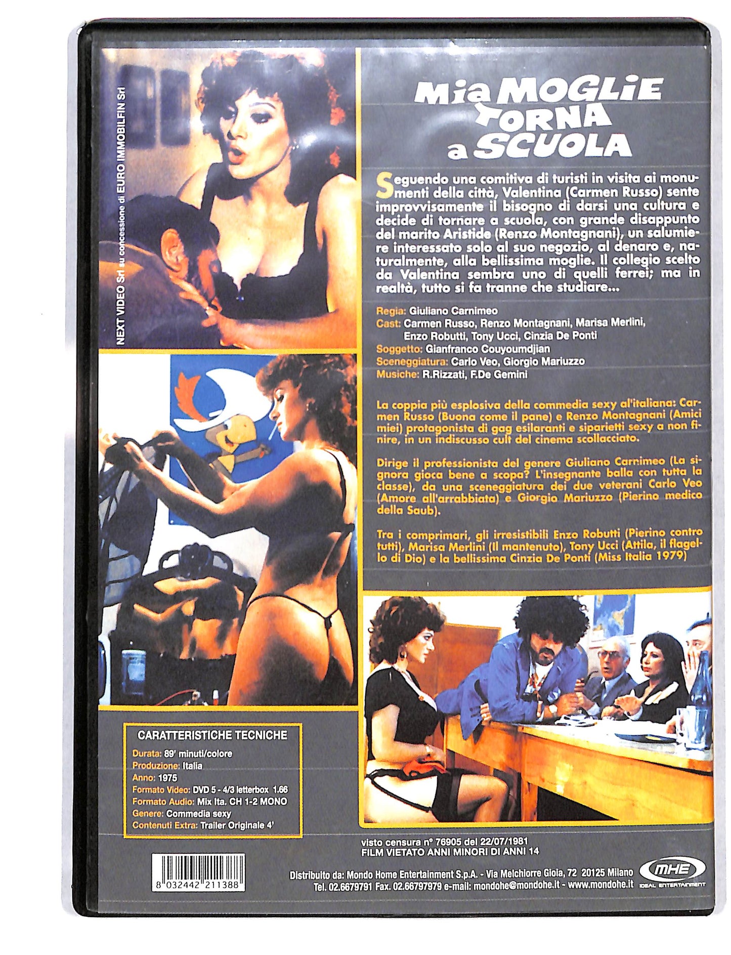 EBOND Mia Moglie Torna a Scuola DVD DB723640