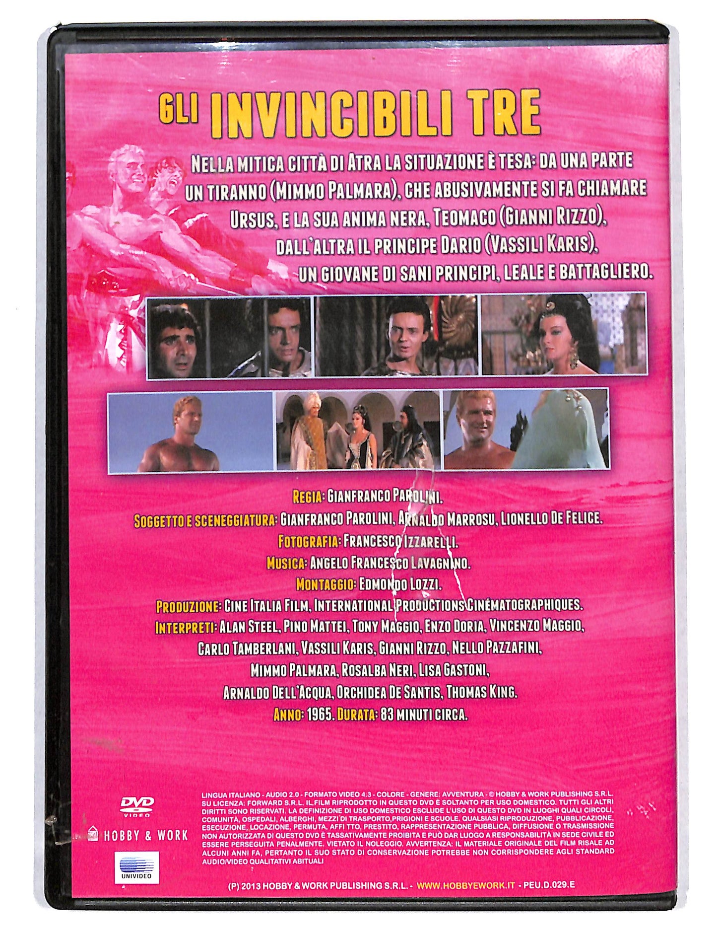 EBOND Gli Invincibili tre EDITORIALE DVD DB723644