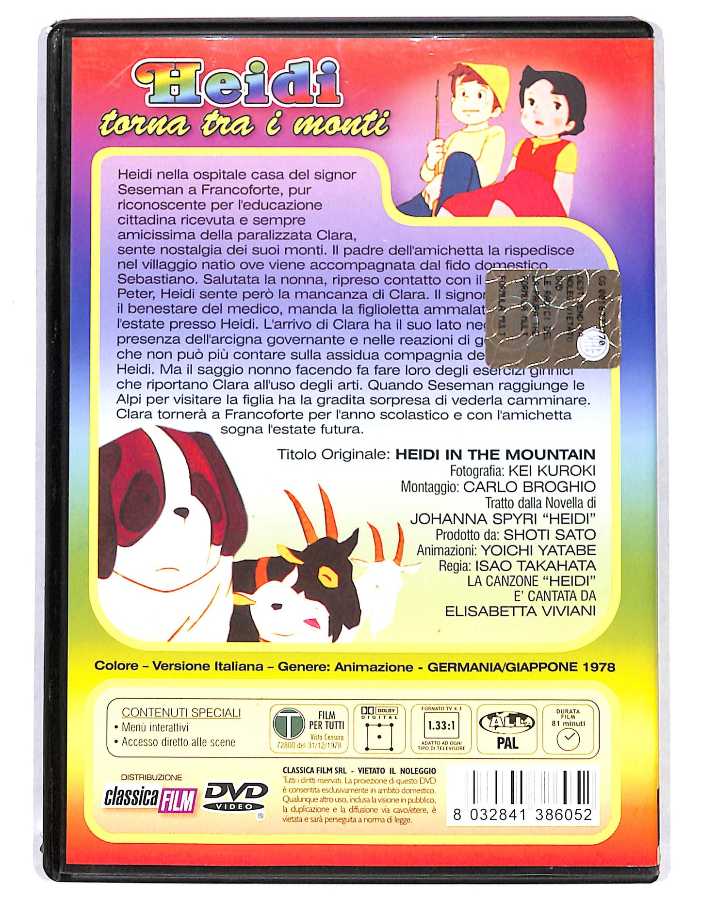 EBOND Heidi Torna Tra I Monti DVD DB723647
