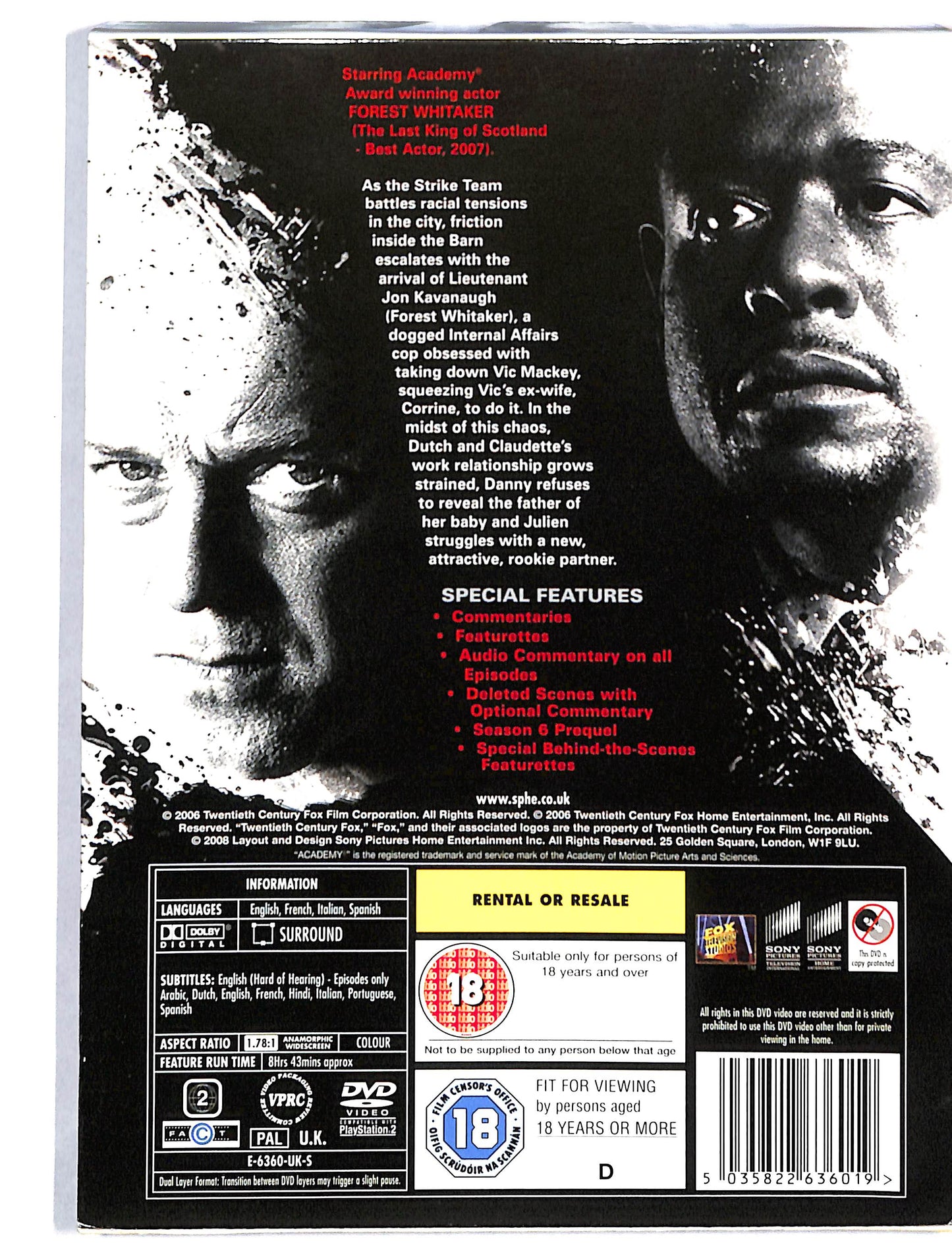 EBOND The Shield - Season 5 Edizione: Regno Unito DVD DB723660
