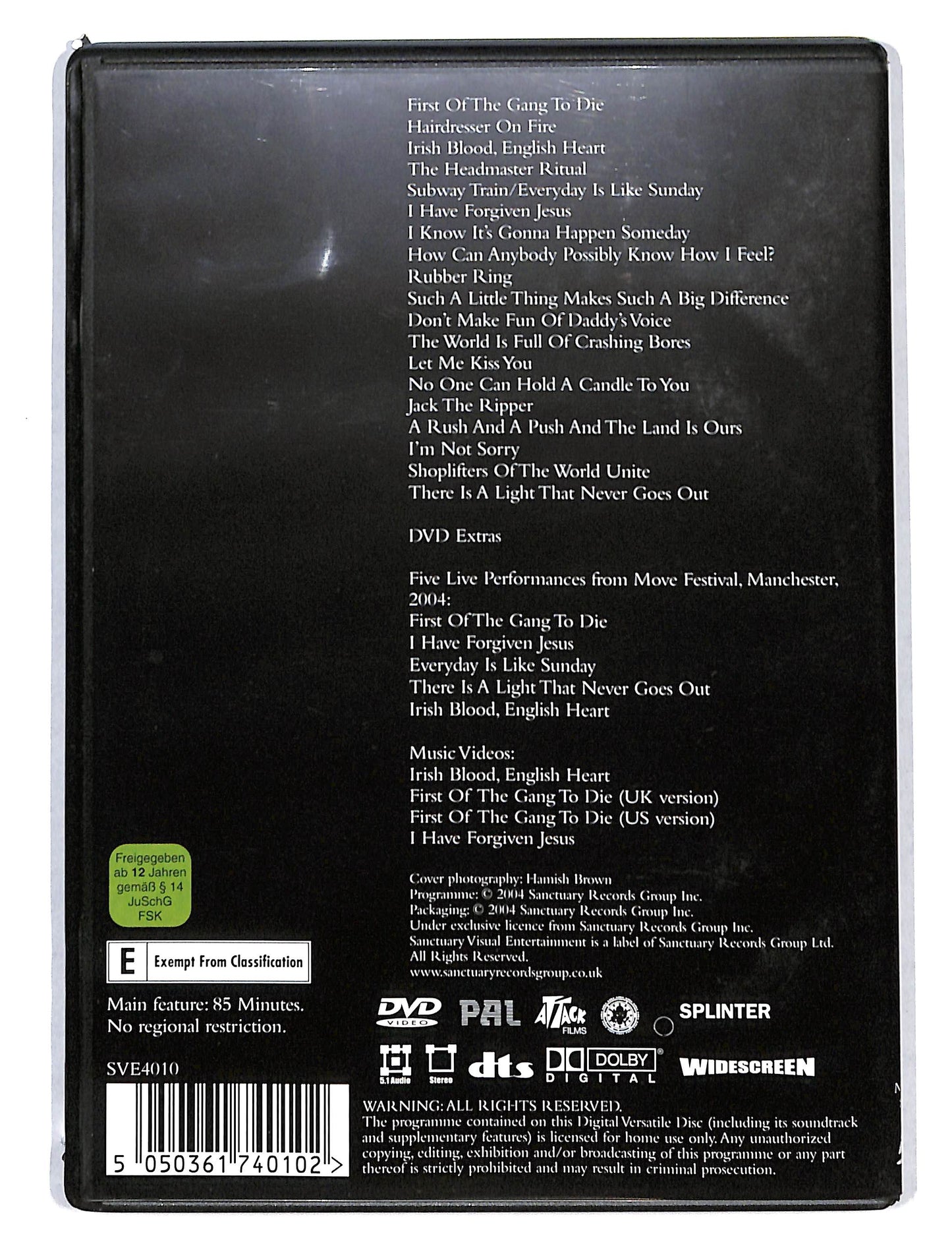 EBOND Morrissey - Who Put The M In Manch DVD DB723666