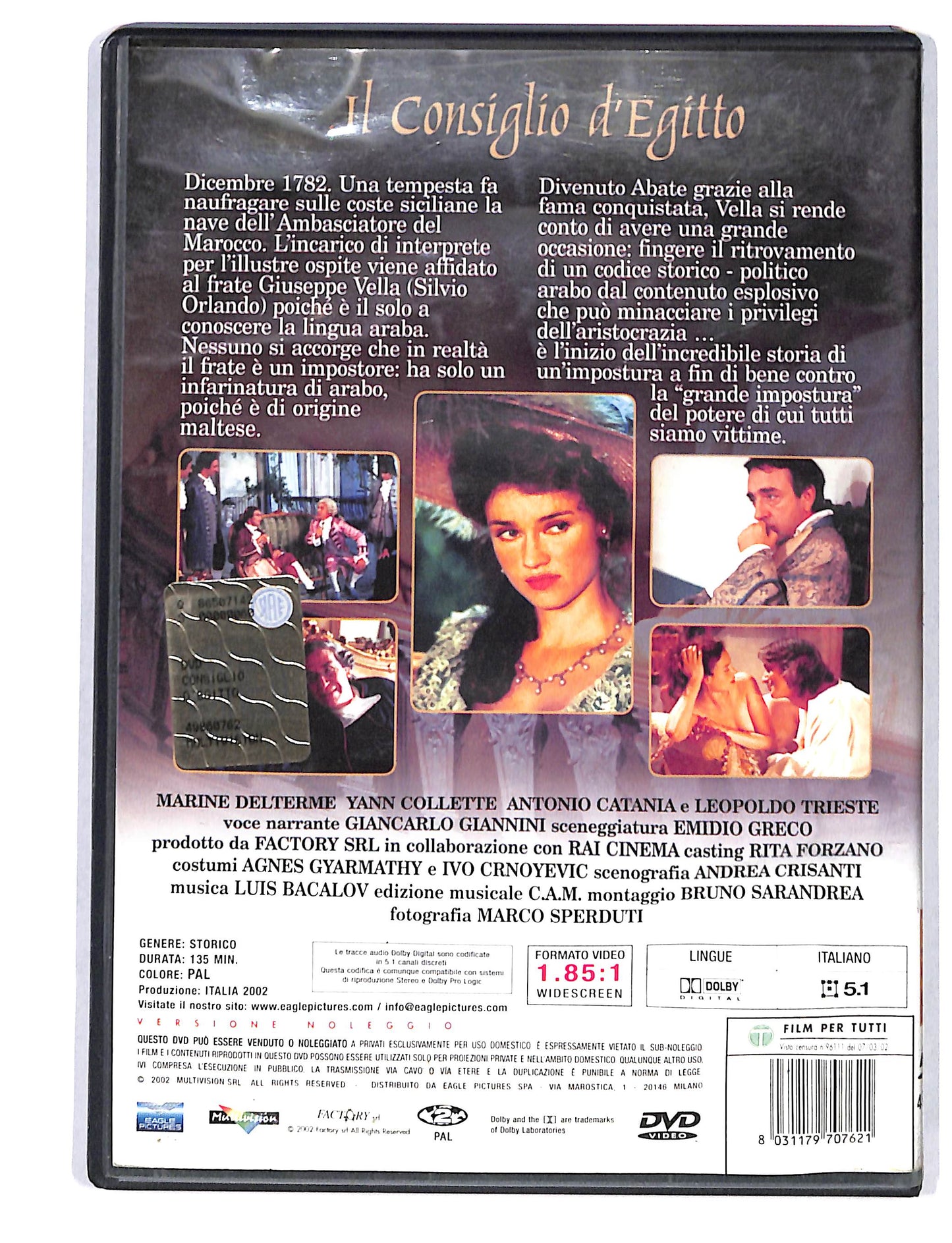 EBOND Il Consiglio d'Egitto NOLEGGIO DVD DB723822