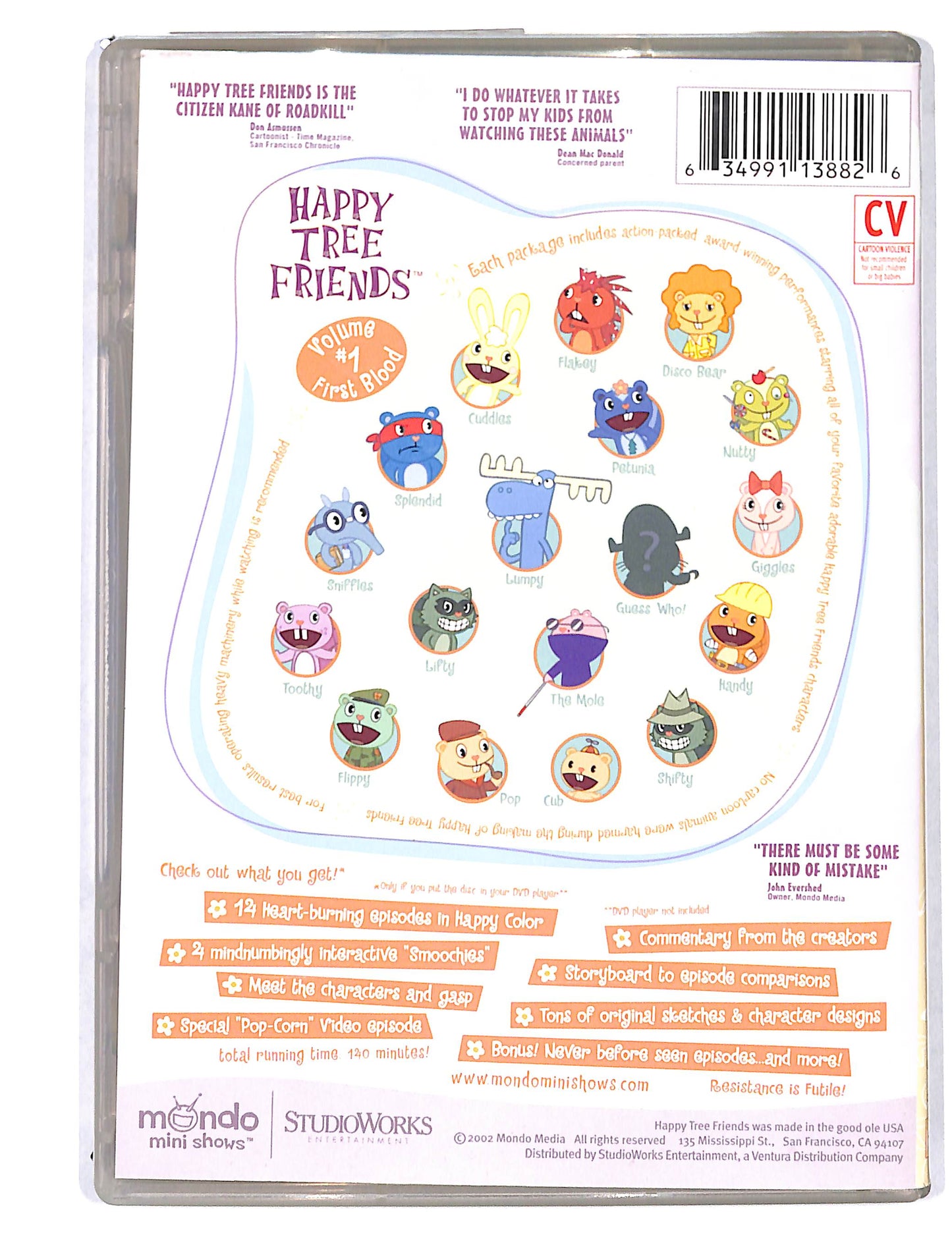 EBOND Happy Tree Friends vol.1 First Blood DVD DB723831