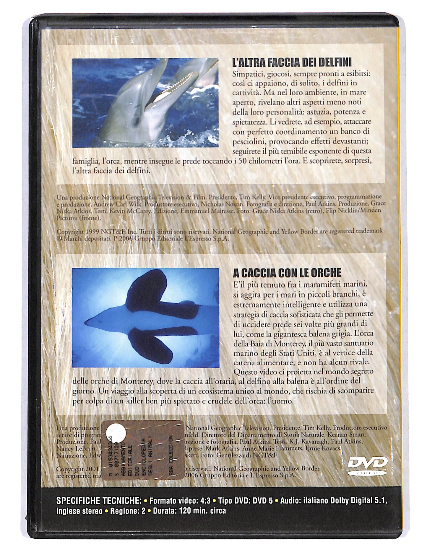 EBOND L'altra faccia dei Delfini - a caccia con le orche vol.5 DVD DB723856