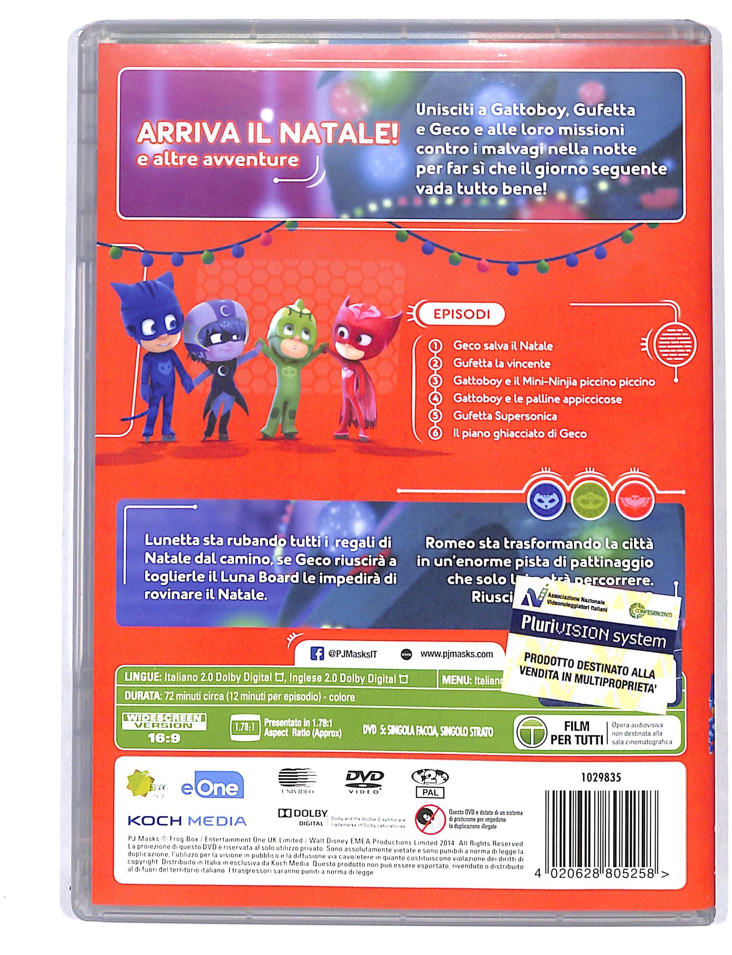 EBOND PJ Masks-Arriva il Natale! DVD DB723862