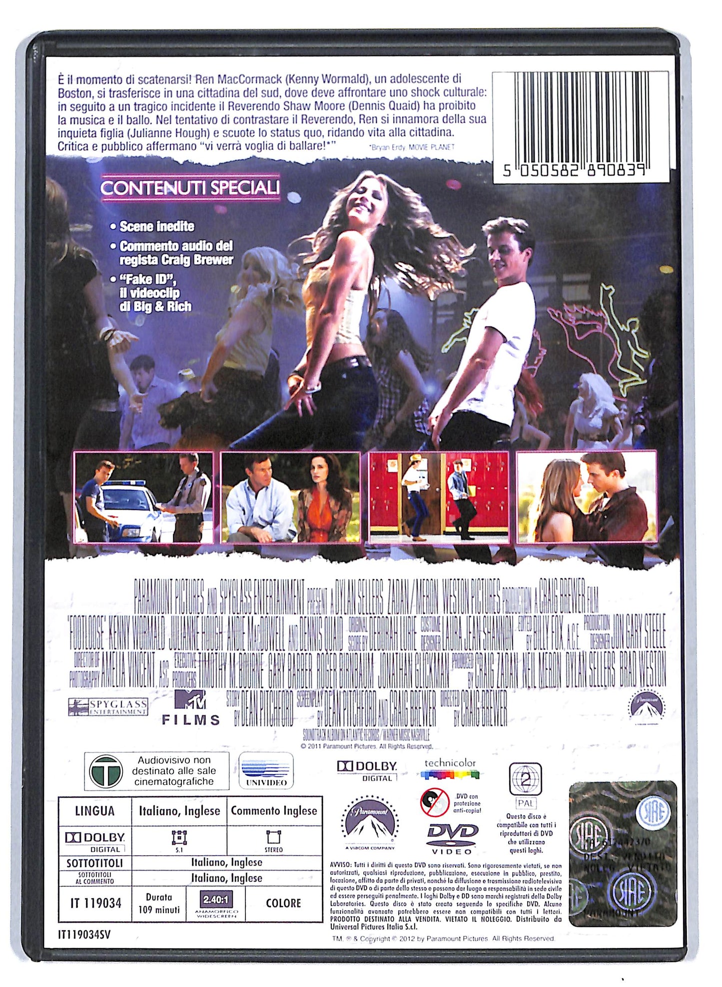 EBOND Footloose NOLEGGIO DVD DB724158