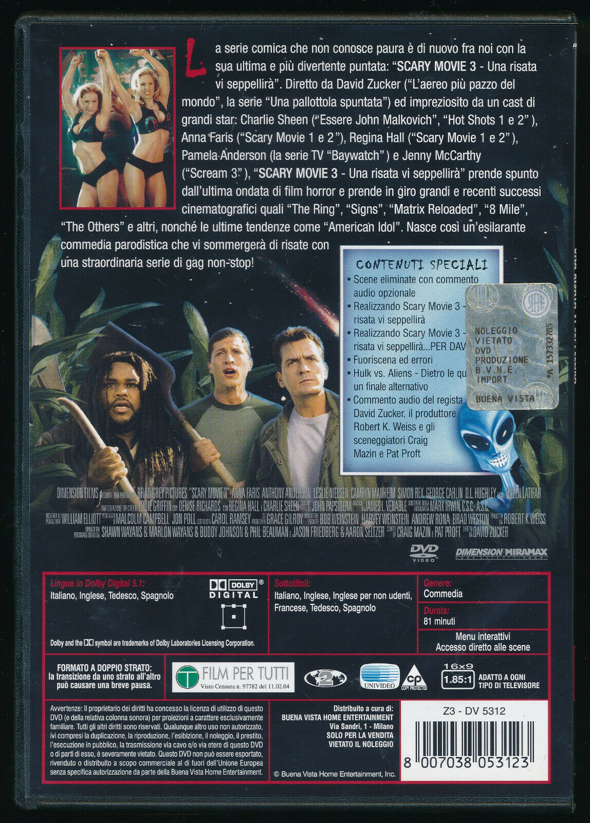 EBOND Scary Movie 3 DVD DB724206