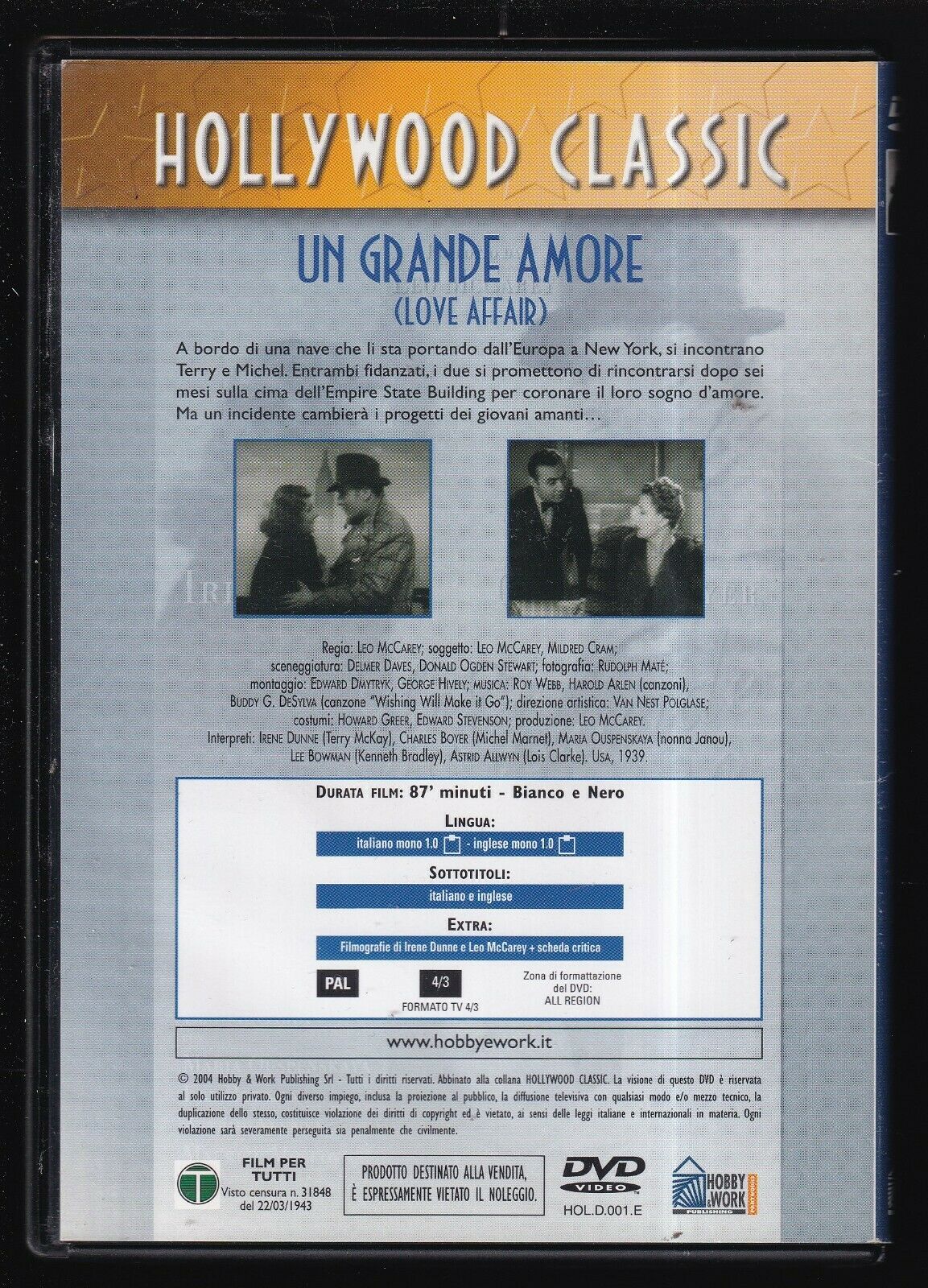 EBOND Un Grande Amore Editoriale DVD DB724217