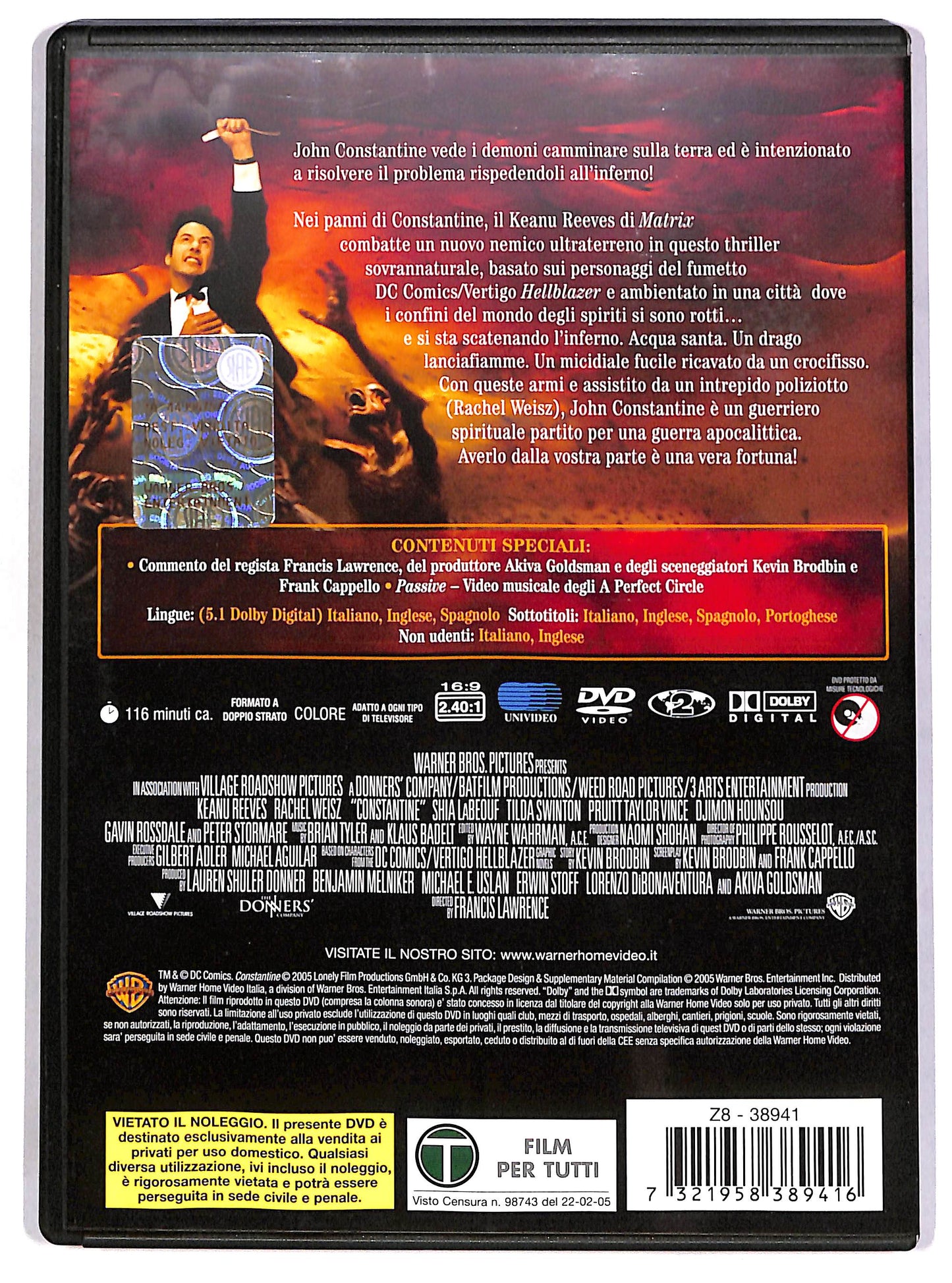EBOND Constantine DVD DB724415