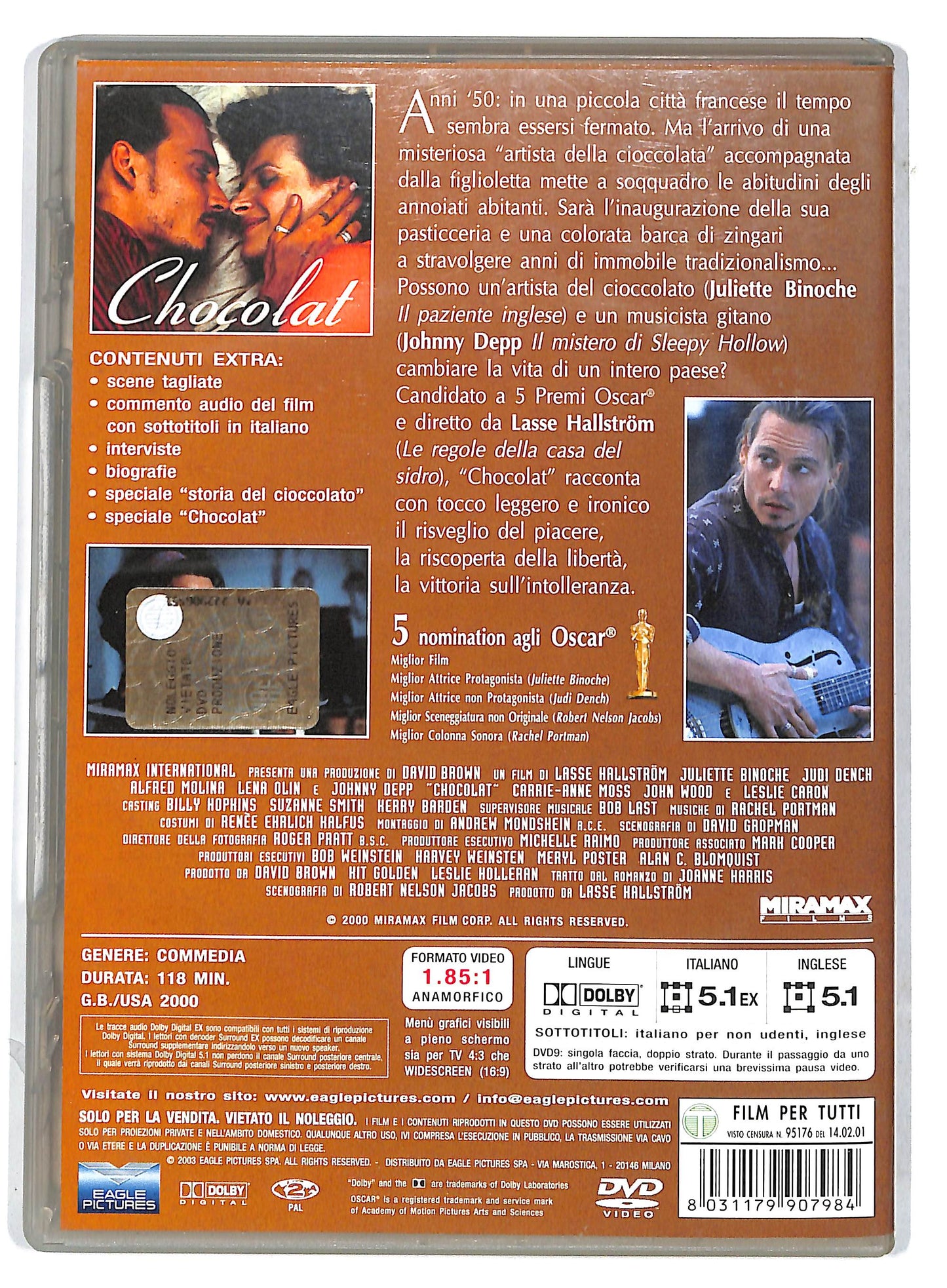 EBOND Chocolat DVD DB724417