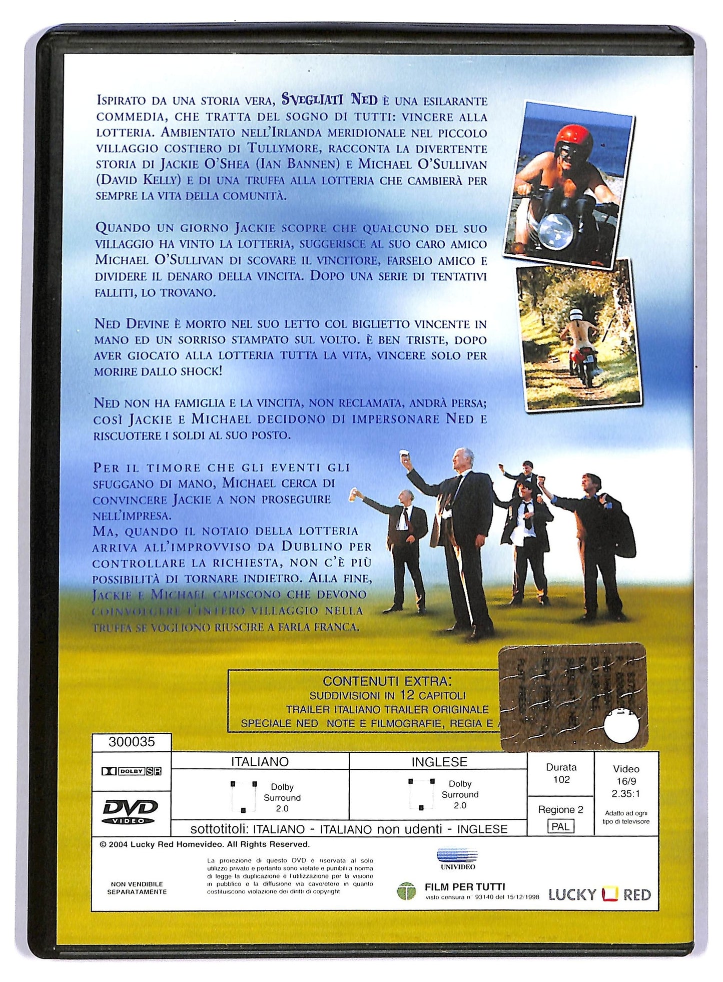 EBOND Svegliati Ned EDITORIALE DVD DB724428