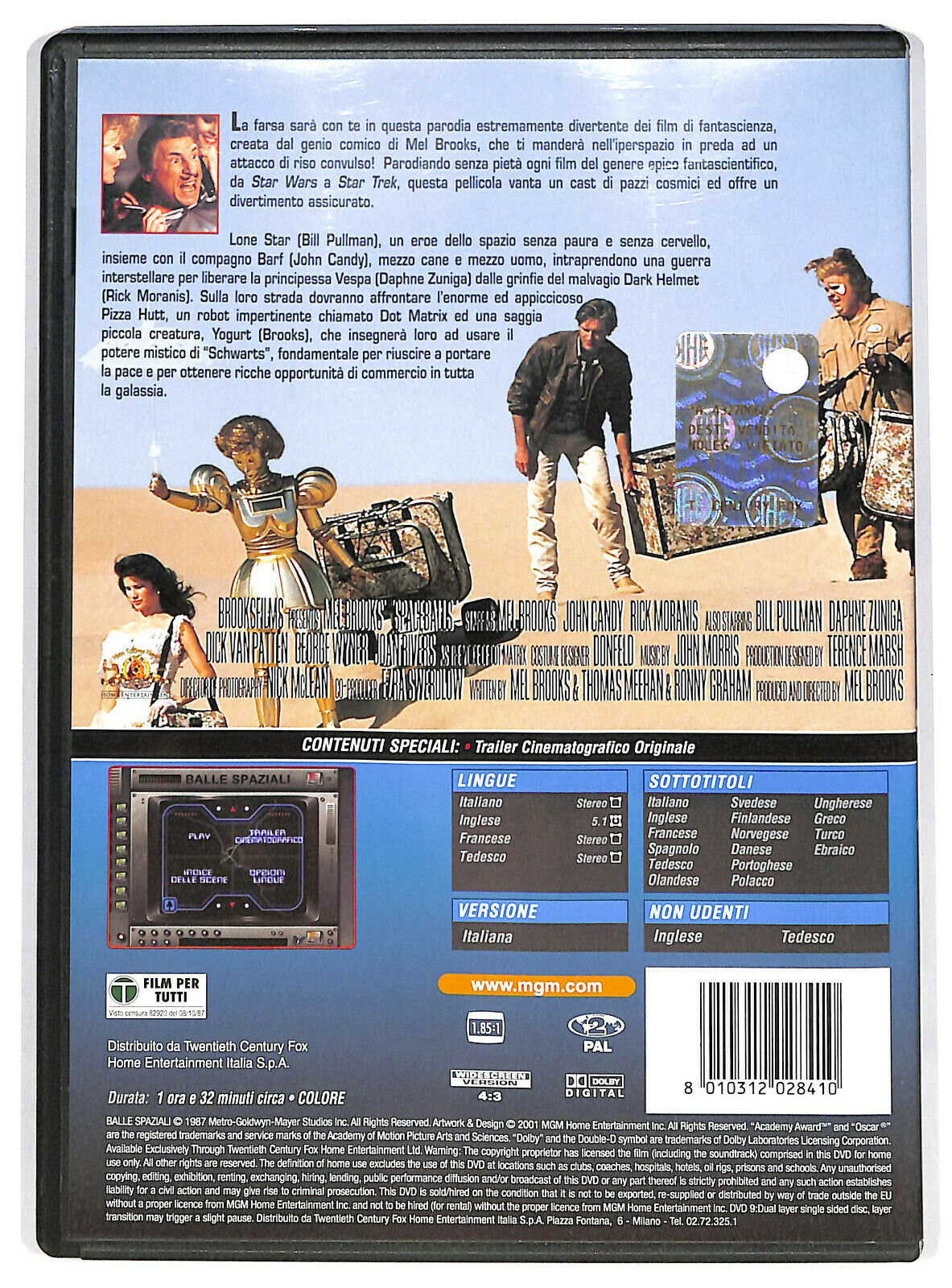 EBOND Balle Spaziali DVD DB724433