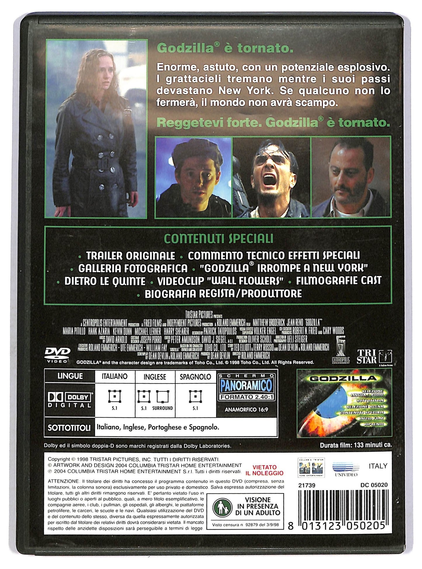 EBOND godzilla DVD DB724435