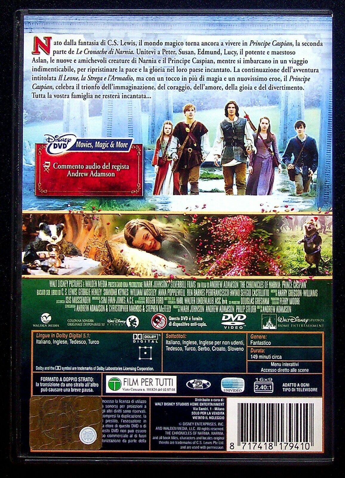 EBOND Le Cronache Di Narnia - Il Principe Caspian DVD DB724446