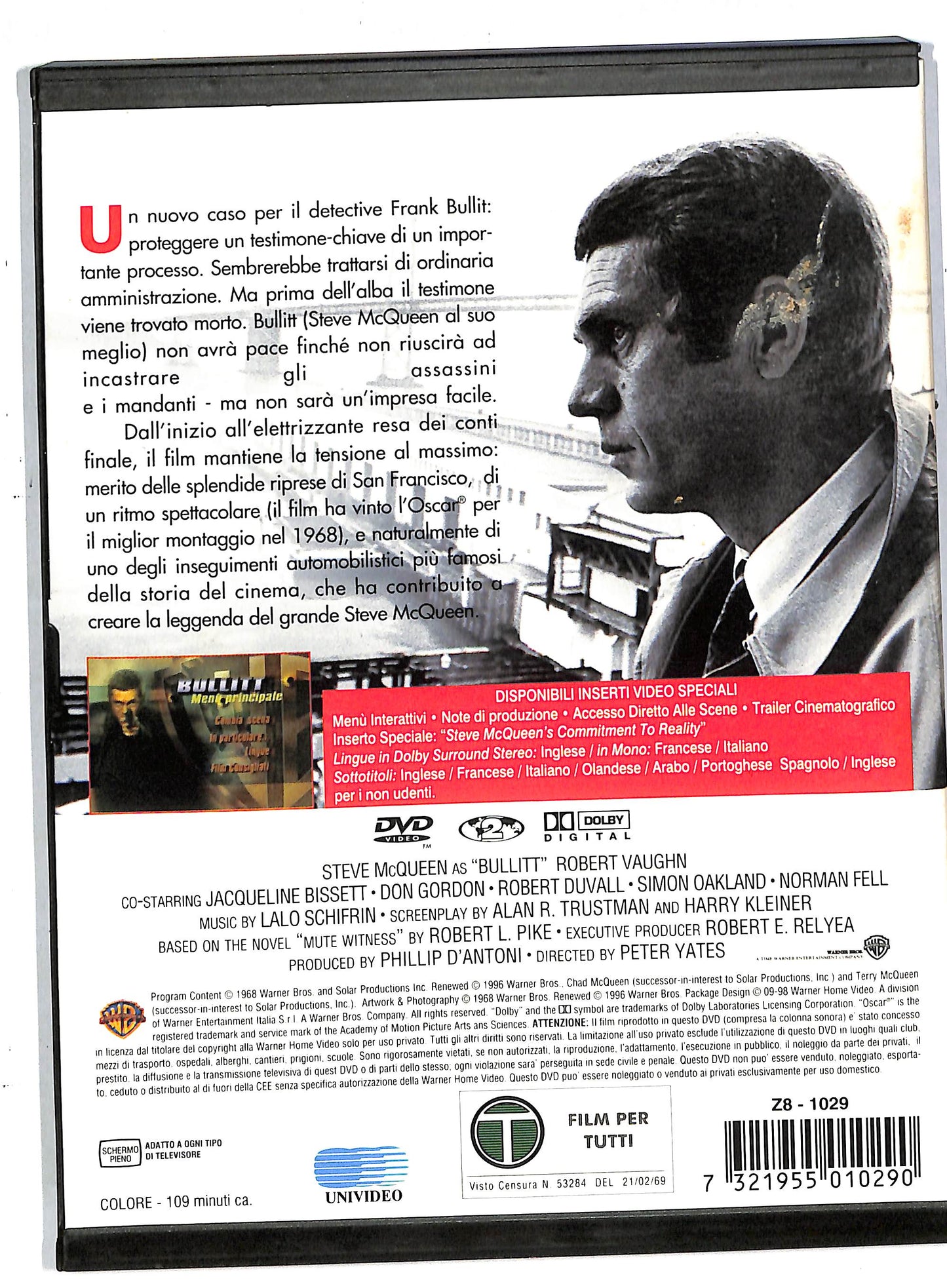 EBOND Bullitt SNAPPER DVD DB724462