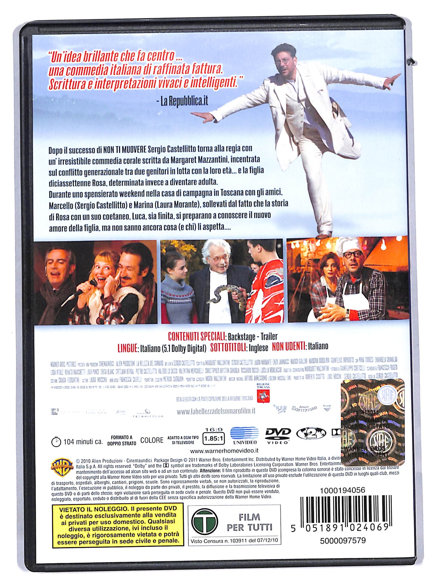 EBOND La Bellezza Del Somaro NOLEGGIO DVD DB724807