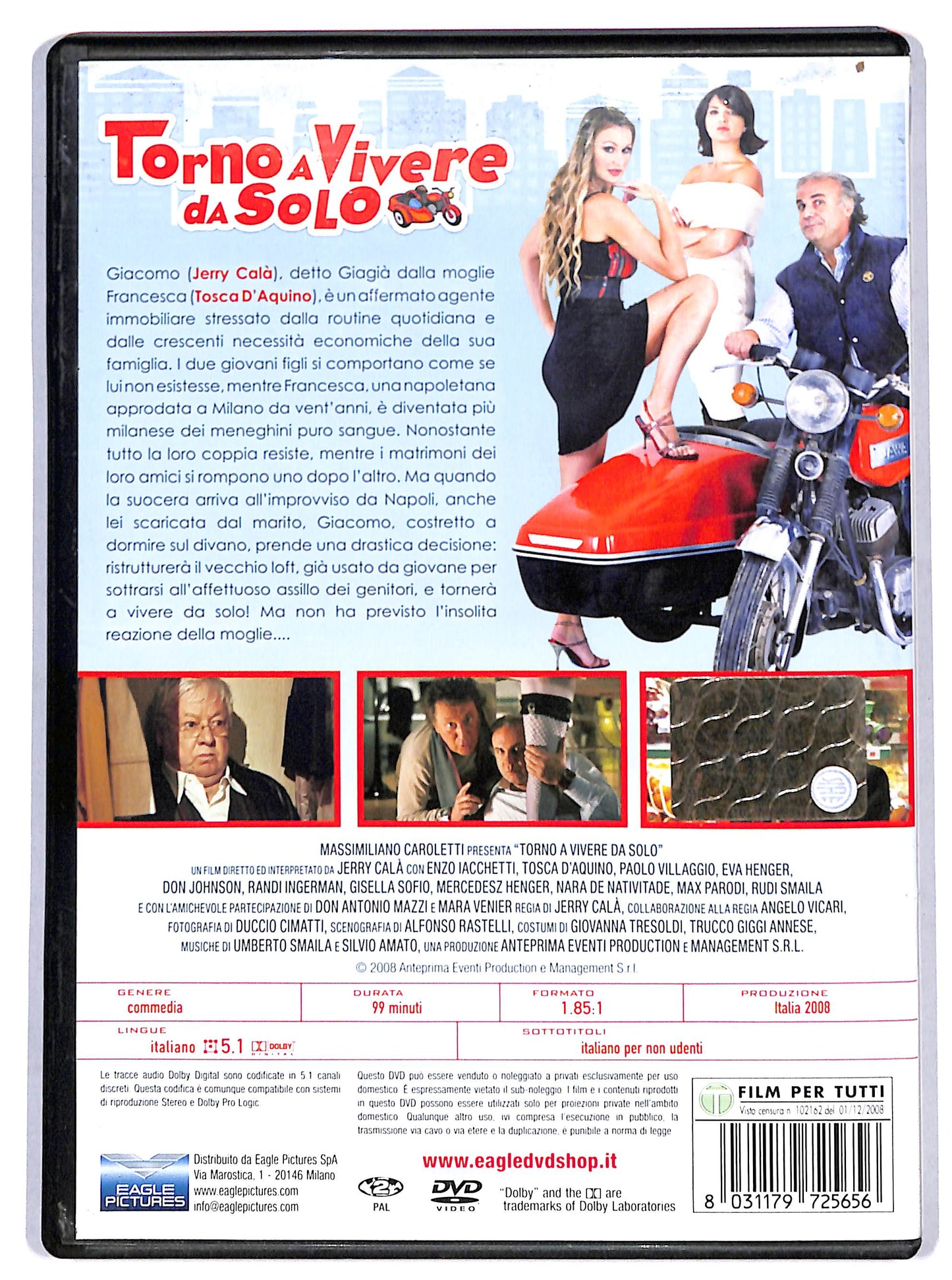 EBOND Torno a vivere da solo NOLEGGIO DVD DB724817