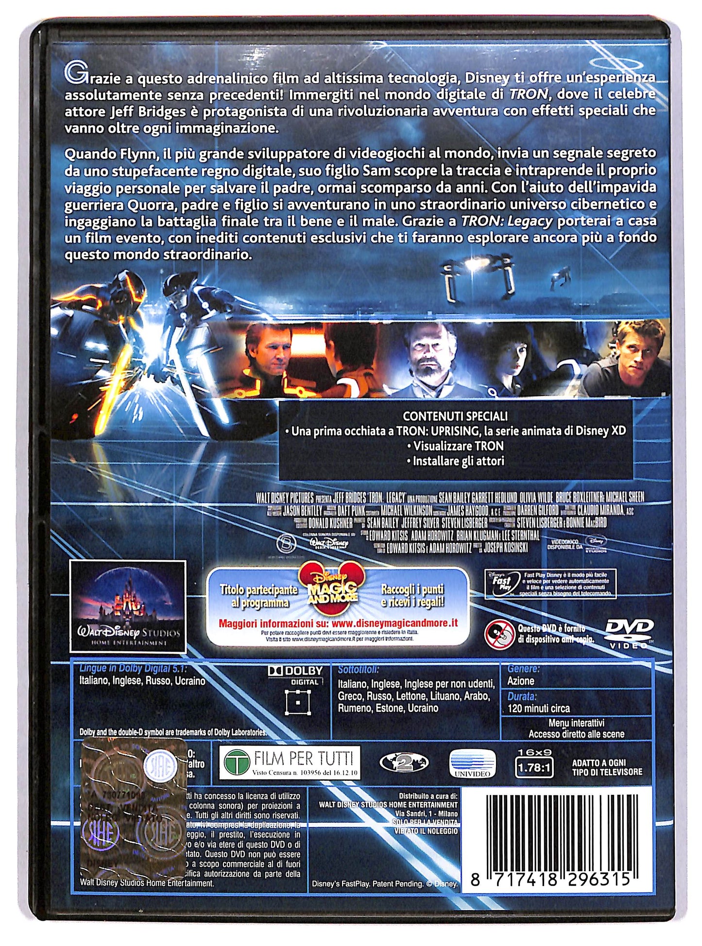 EBOND Tron Legacy NOLEGGIO DVD DB724853