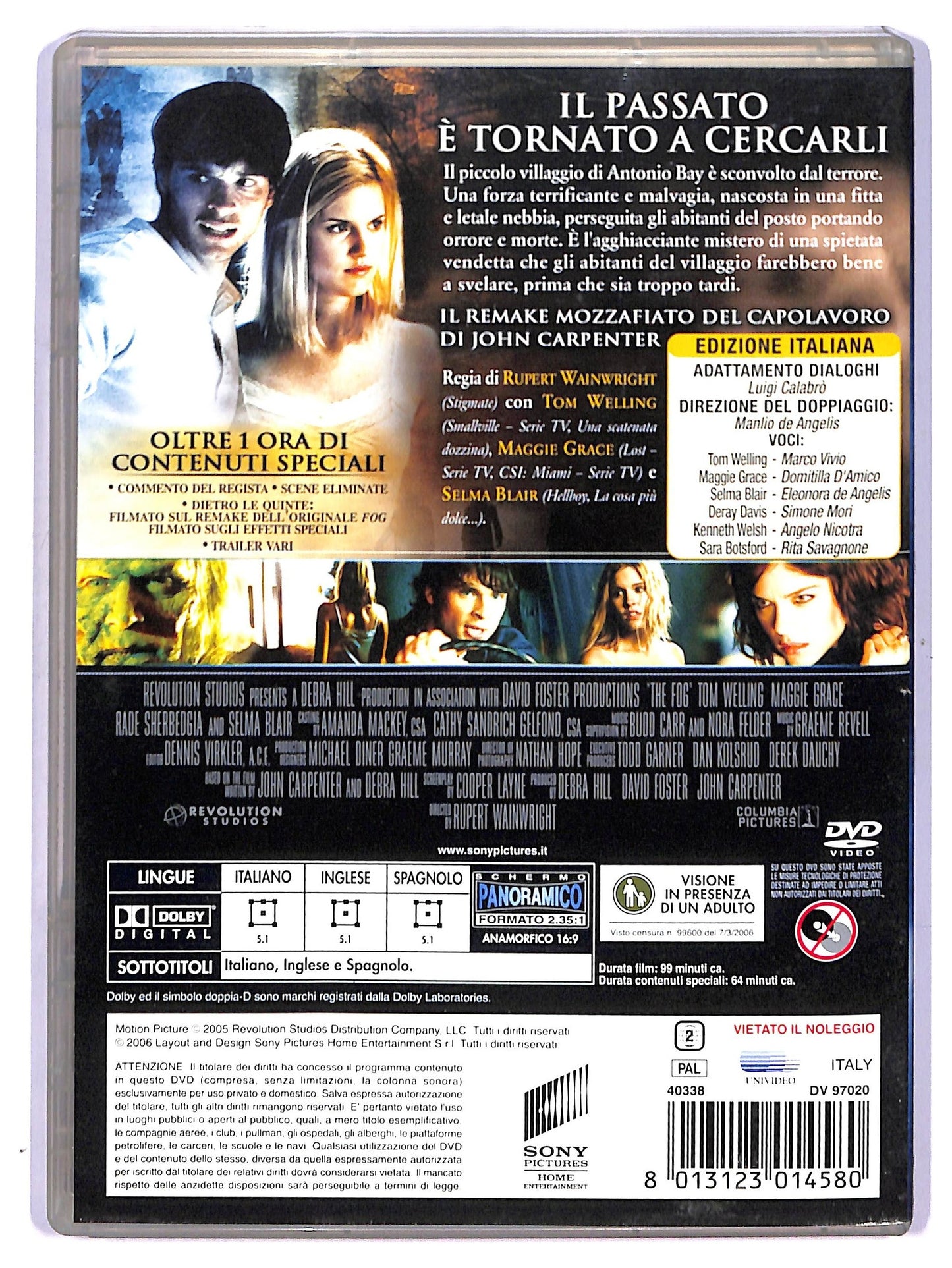 EBOND The Fog - Nebbia assassina NOLEGGIO DVD DB725117
