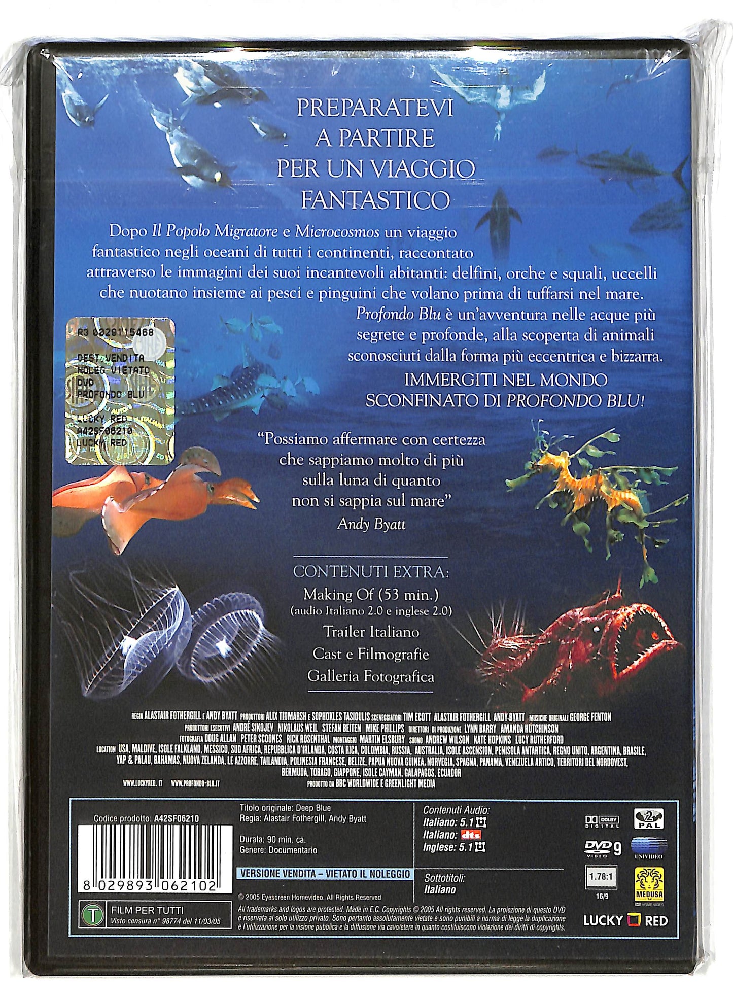 EBOND Profondo Blu DVD DB725143