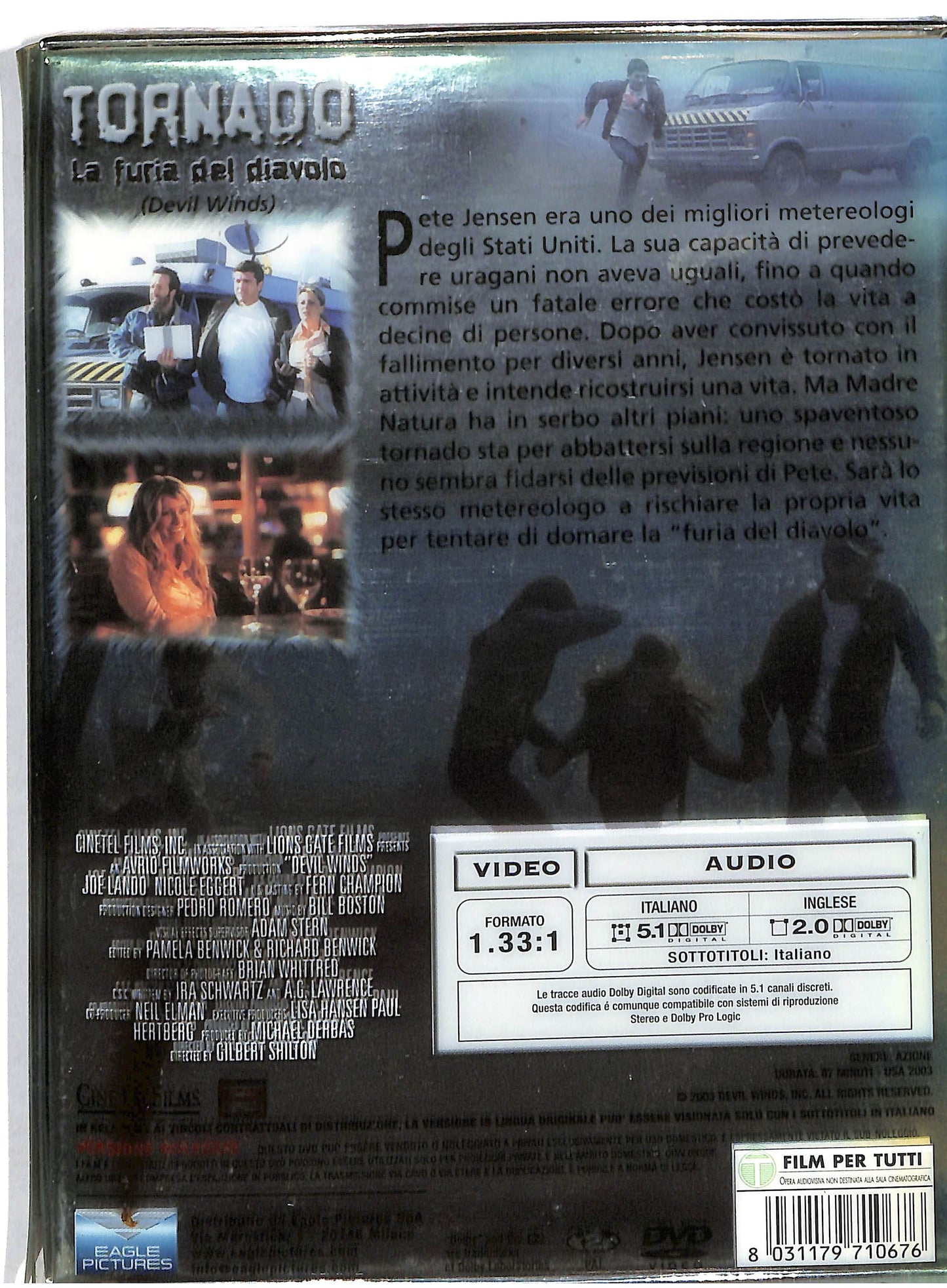 EBOND Tornado la furia del diavolo SLIPCASE NOLEGGIO NOLEGGIO DVD DB725144