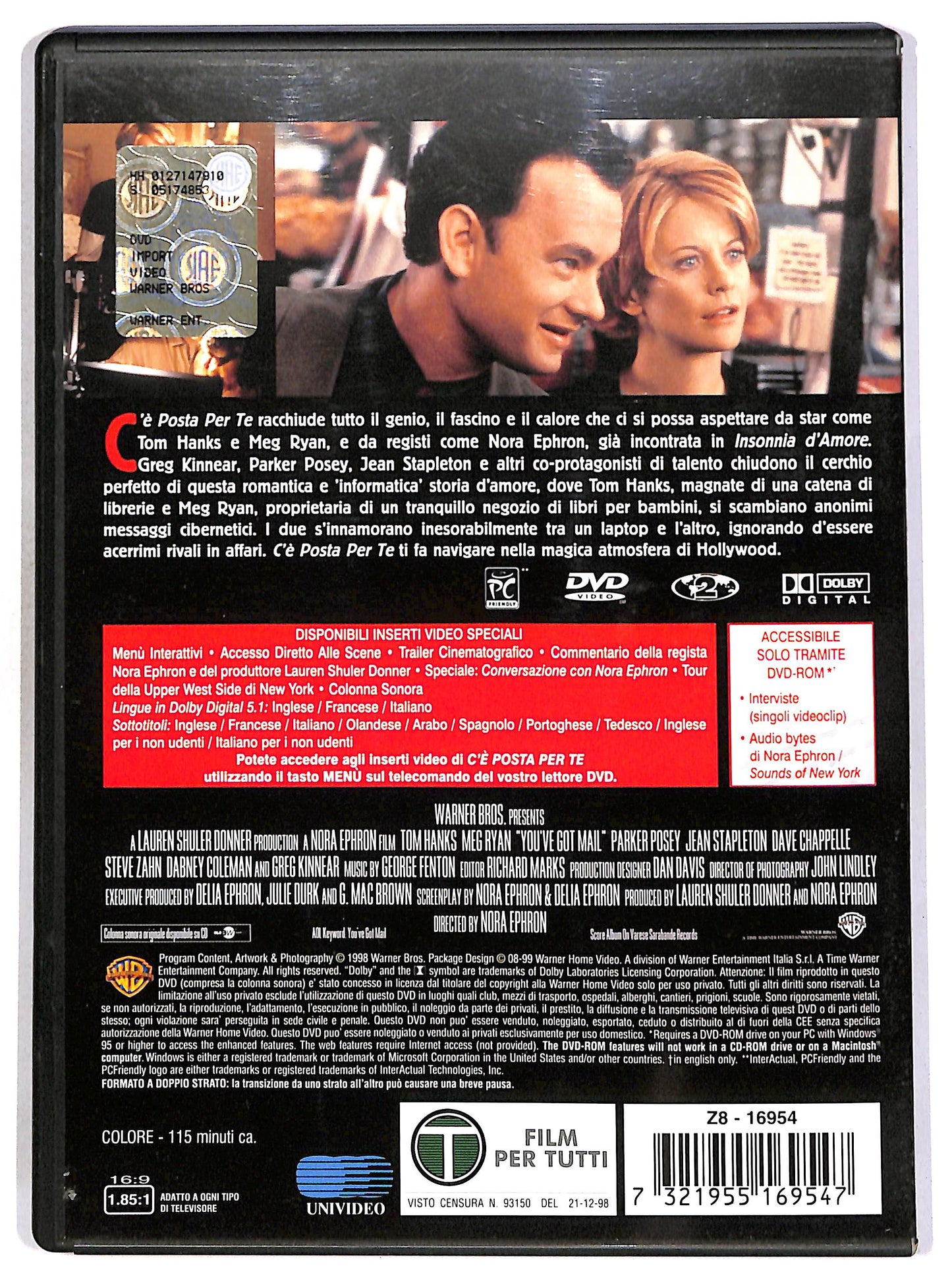 EBOND C'e posta per te DVD DB725148