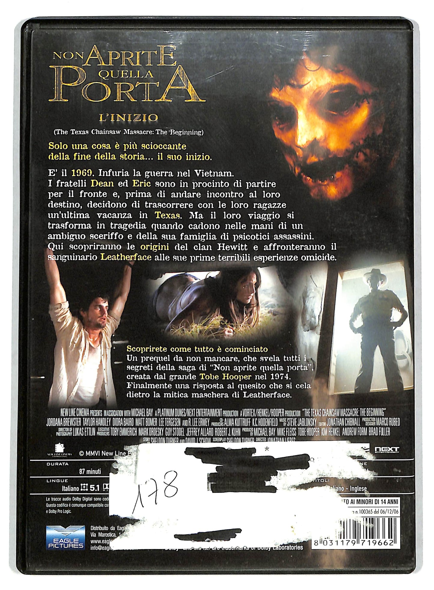 EBOND Non aprite quella porta - L'inizio NOLEGGIO DVD DB725201