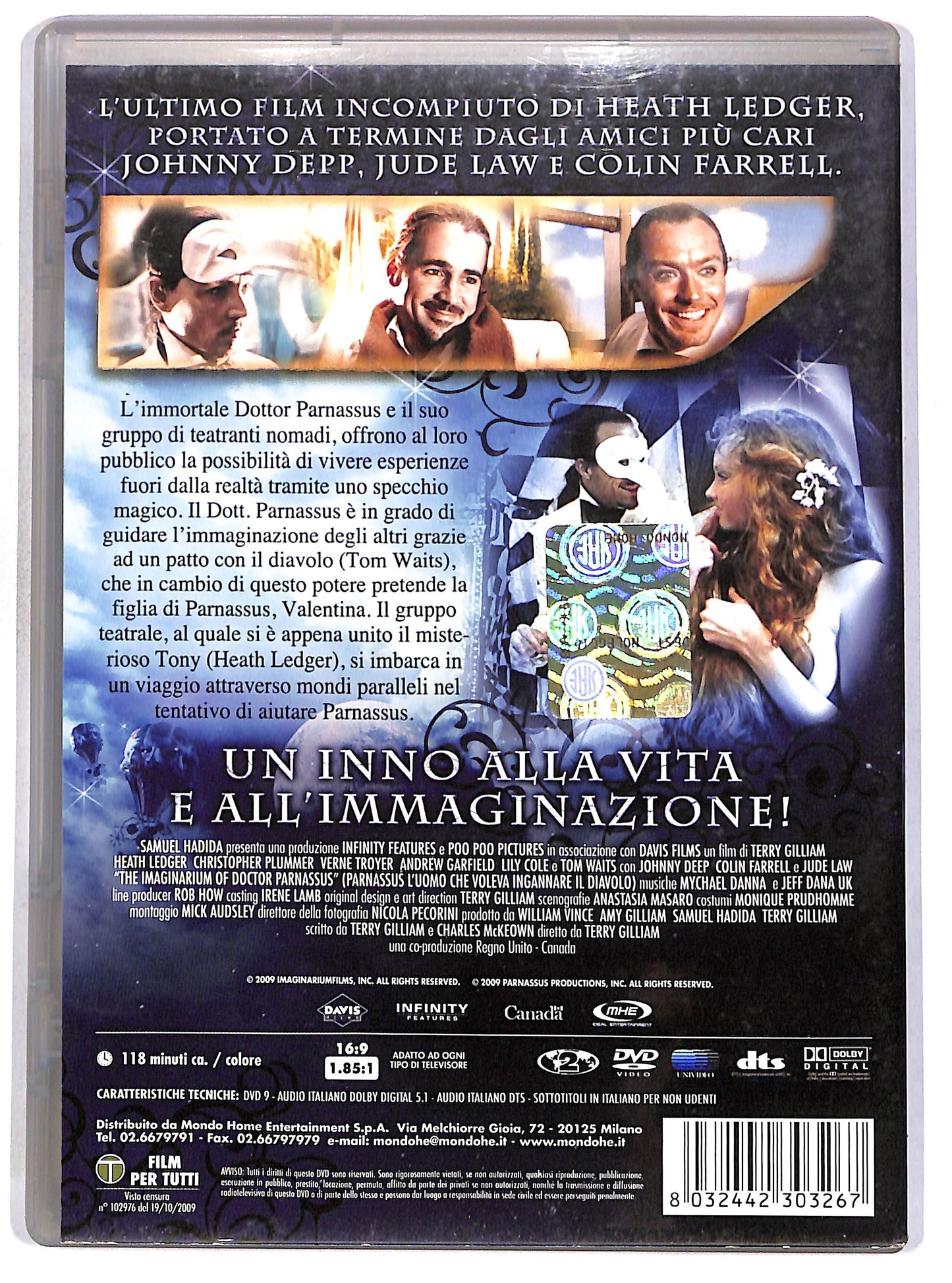 EBOND Parnassus NOLEGGIO DVD DB725203