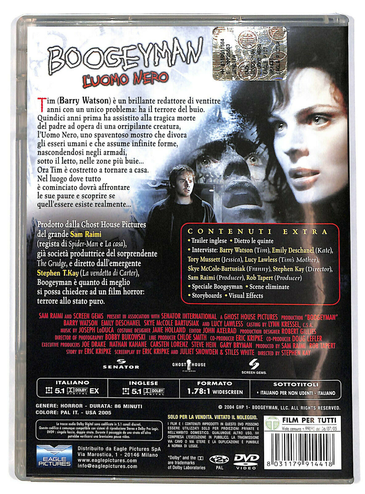 EBOND Boogeyman - L'uomo Nero NOLEGGIO DVD DB725266