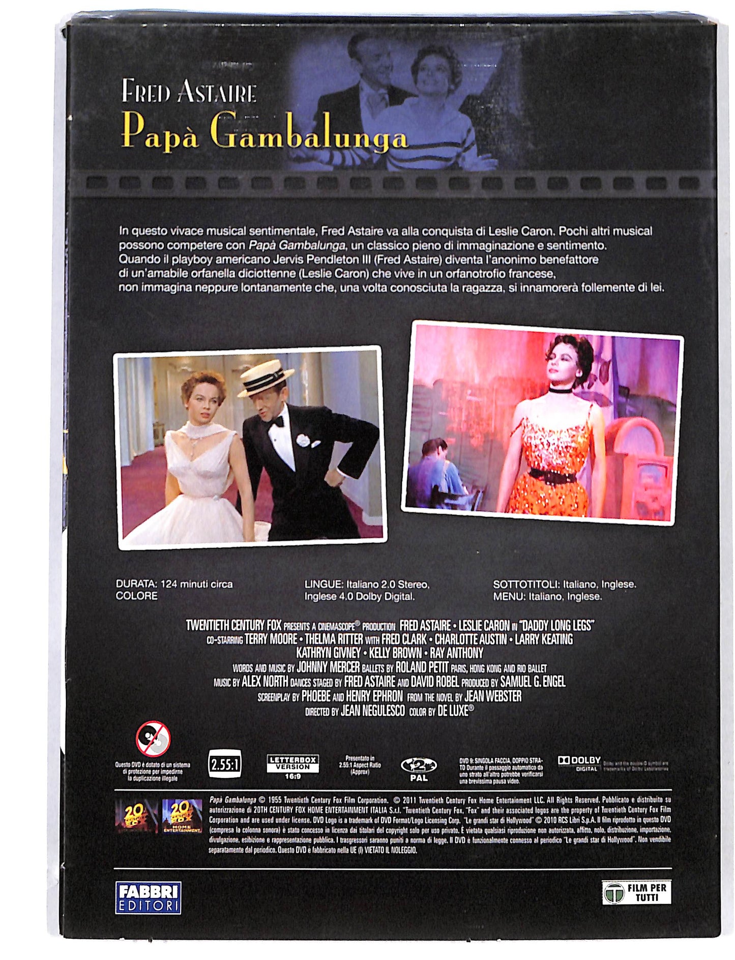 EBOND Le Grandi star di Hollywood - Papa Gambalunga EDITORIALE DVD DB725402