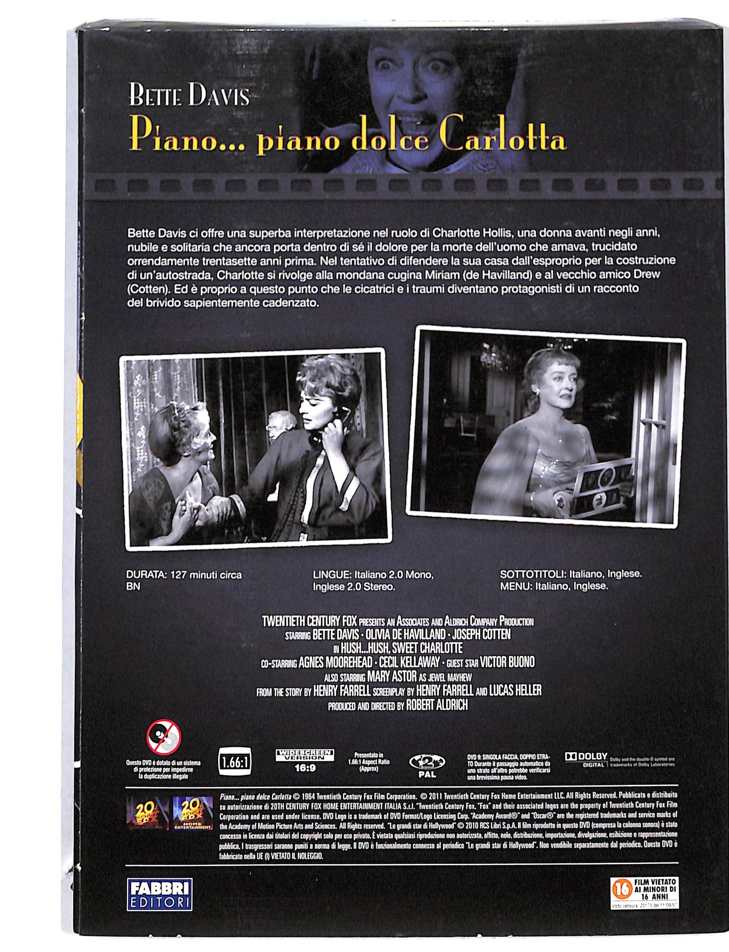 EBOND Le Grandi star di Hollywood - paino piano dolce Carlotta DVD DB725406