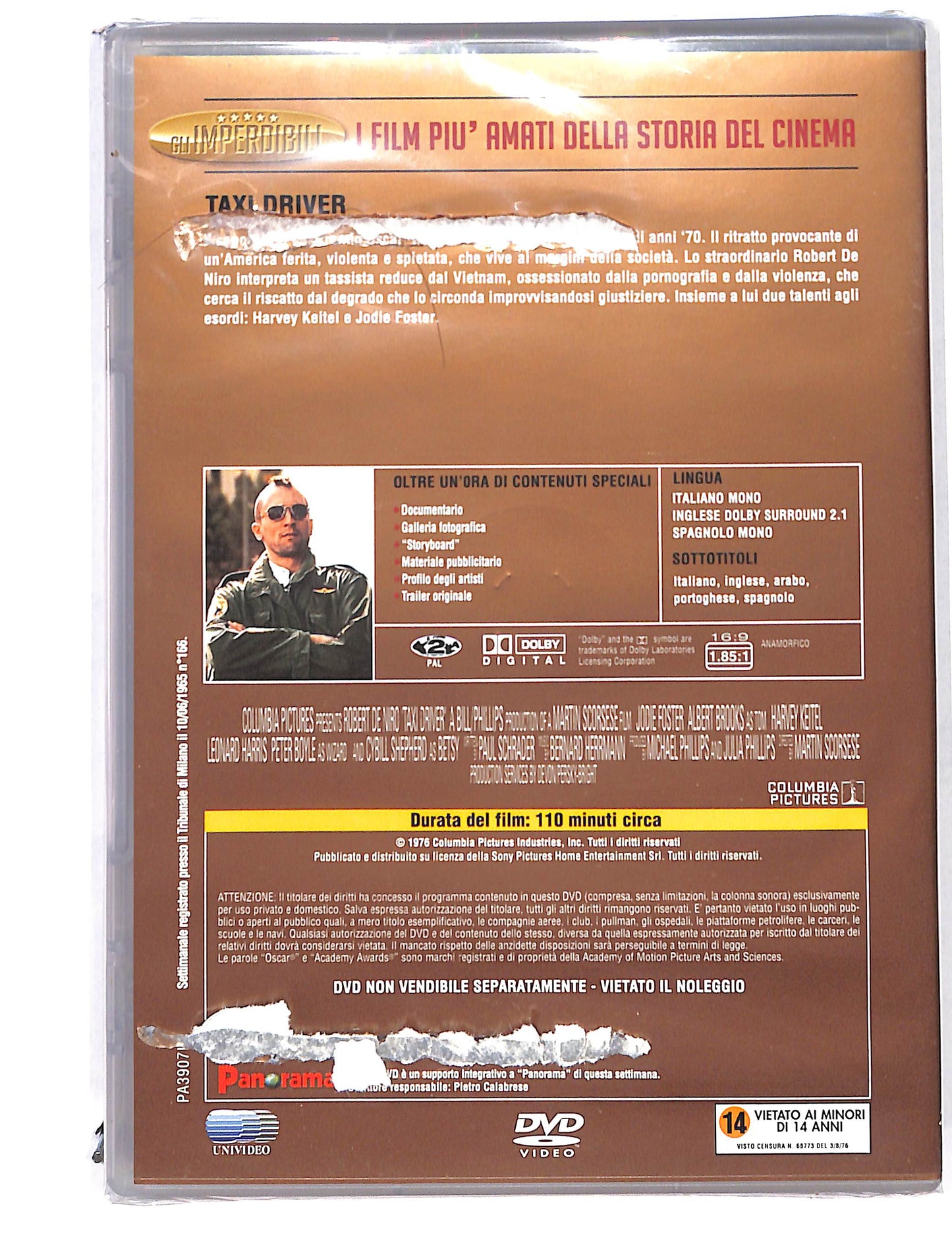 EBOND Gli imperdibili - Taxi Driver EDITORIALE DVD DB725408