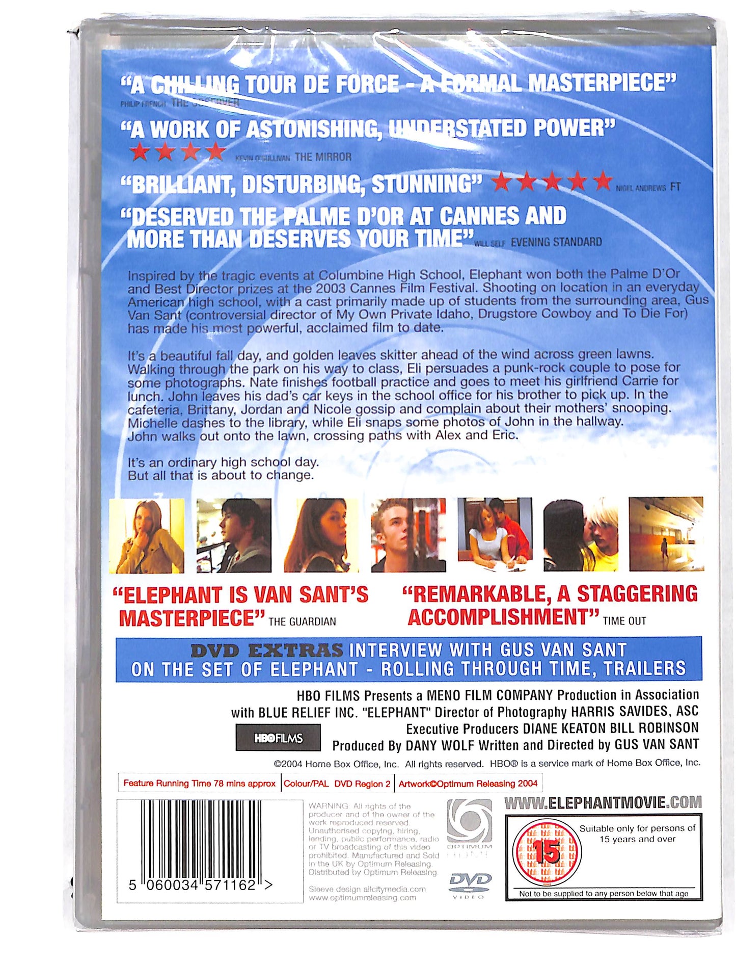 EBOND Elephant Edizione Regno Unito DVD DB725414