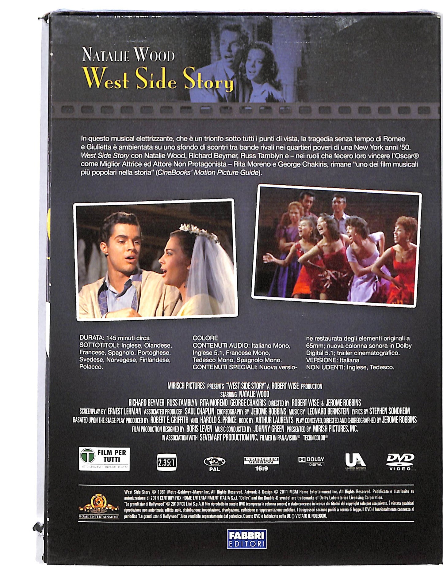 EBOND Le Grandi star di Hollywood - Natalie Wood EDITORIALE DVD DB725424