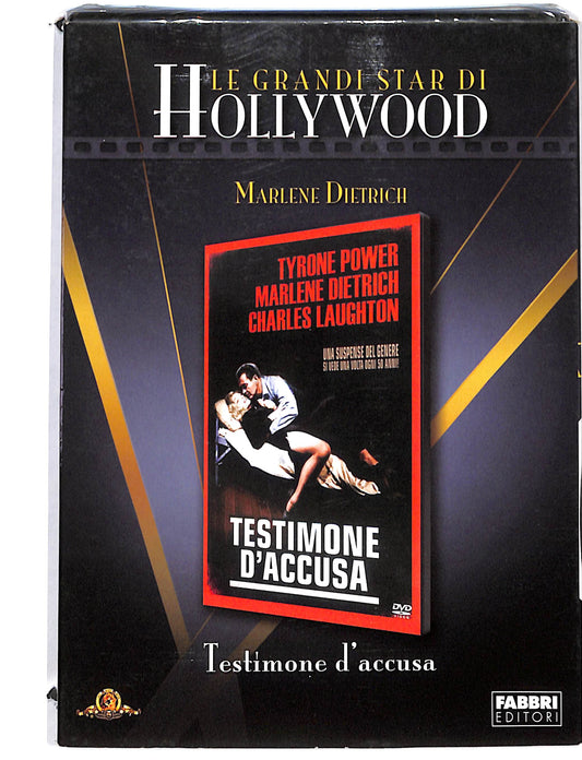 EBOND Le Grandi star di Hollywood - Testimone d'accusa DVD DB725439