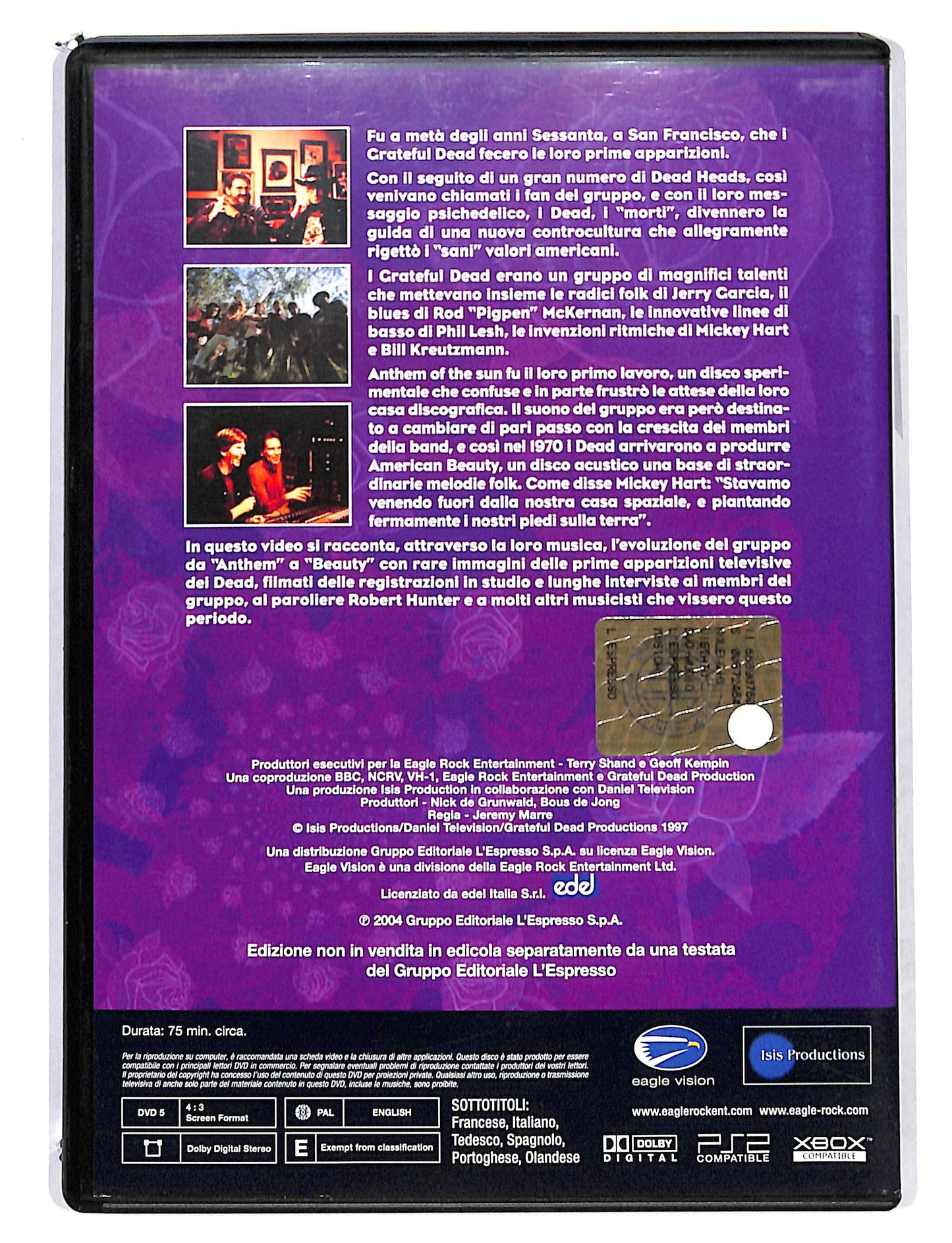 EBOND The Graeteful dead - Anthem to beauty DVD DB725448