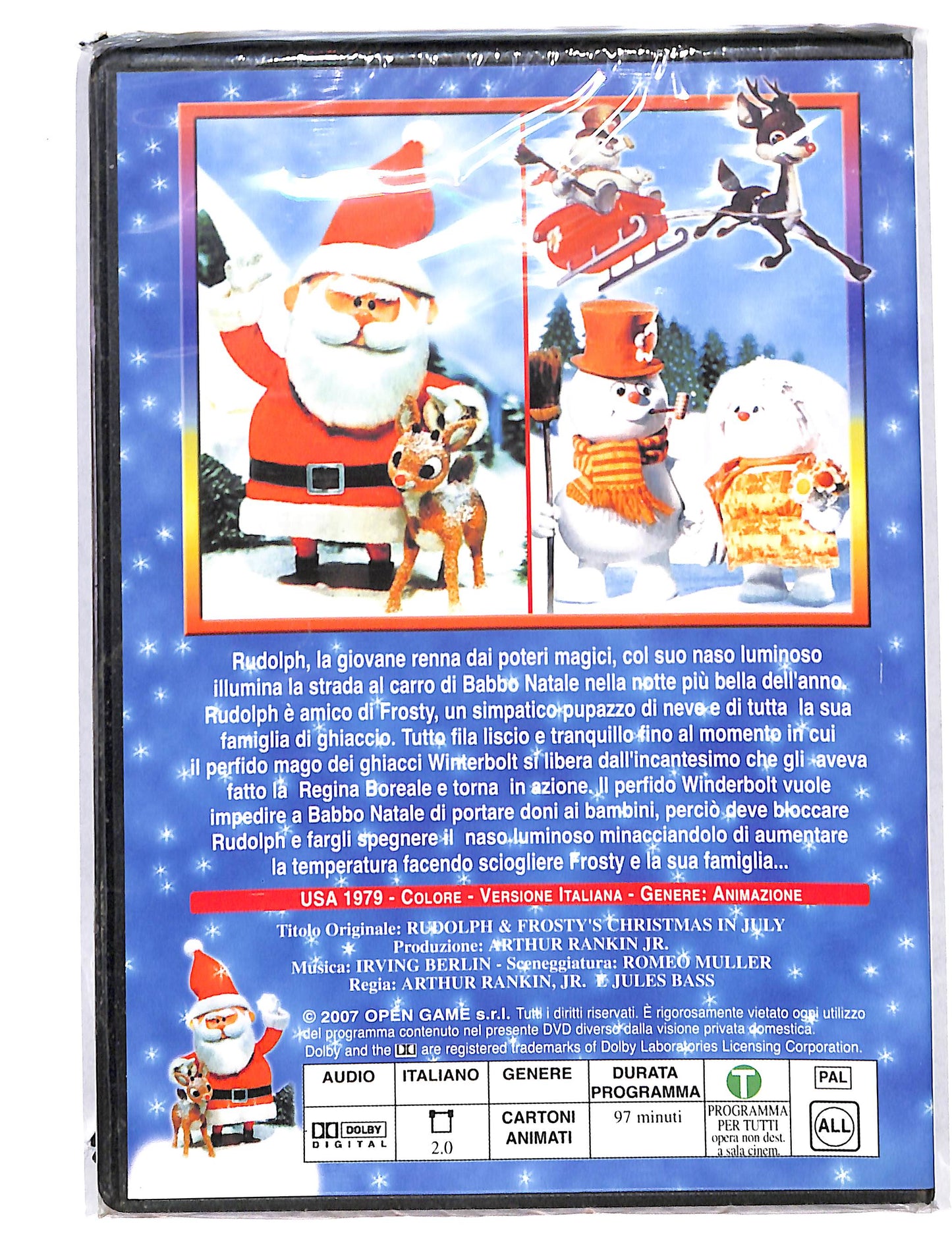 EBOND Rudolph and Frosty's Christmas in july DVD DB725453