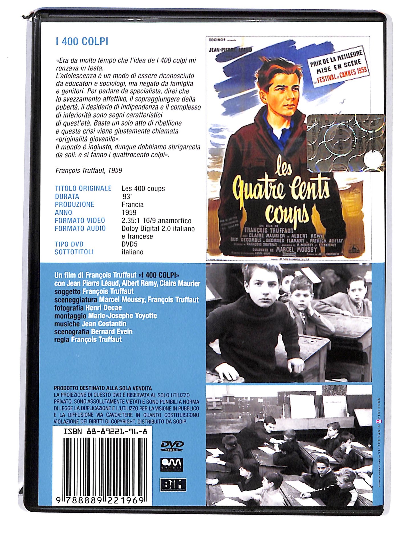 EBOND I 400 colpi EDITORIALE DVD DB725456