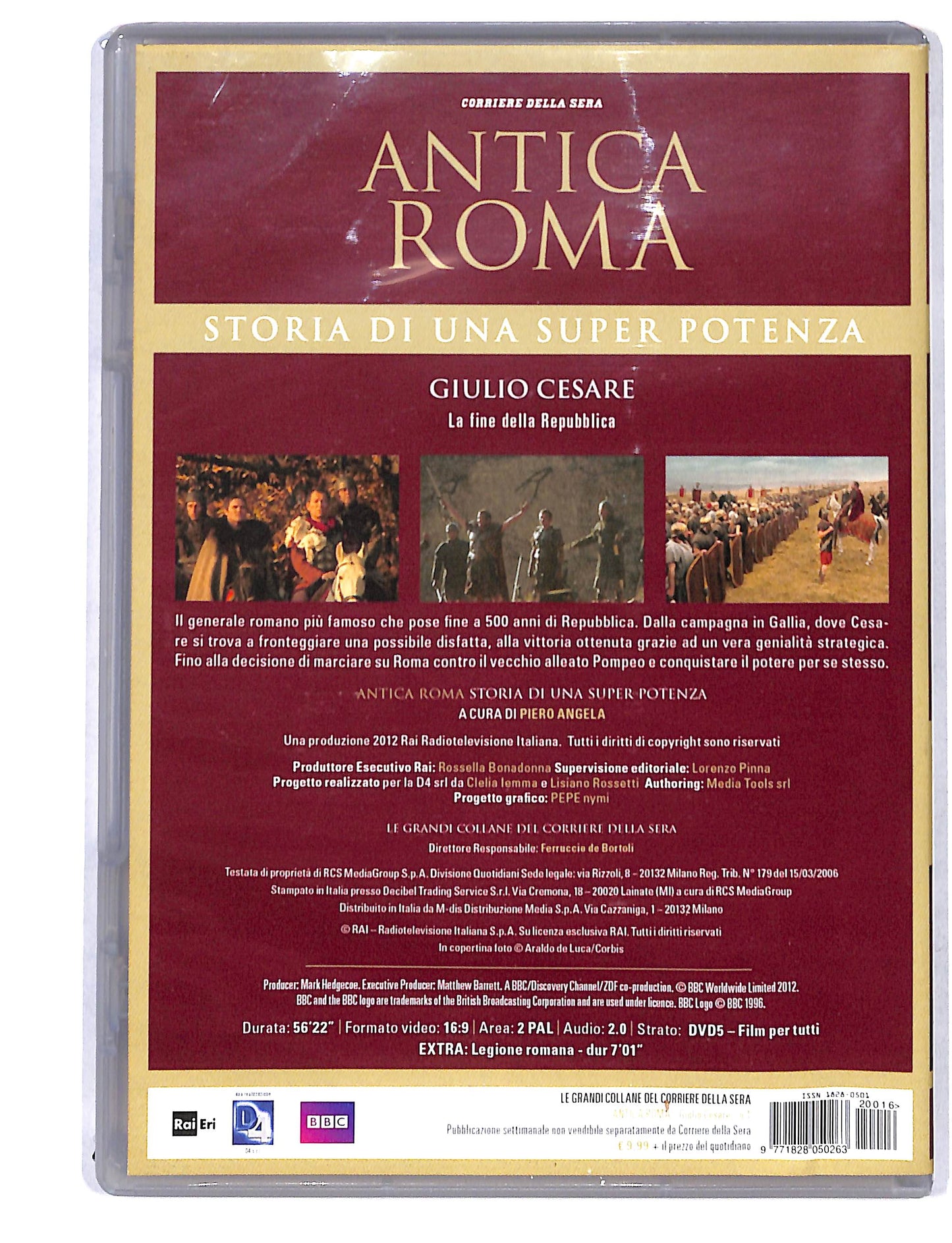 EBOND Antica Roma Giulio Cesare EDITORIALE DVD DB725637