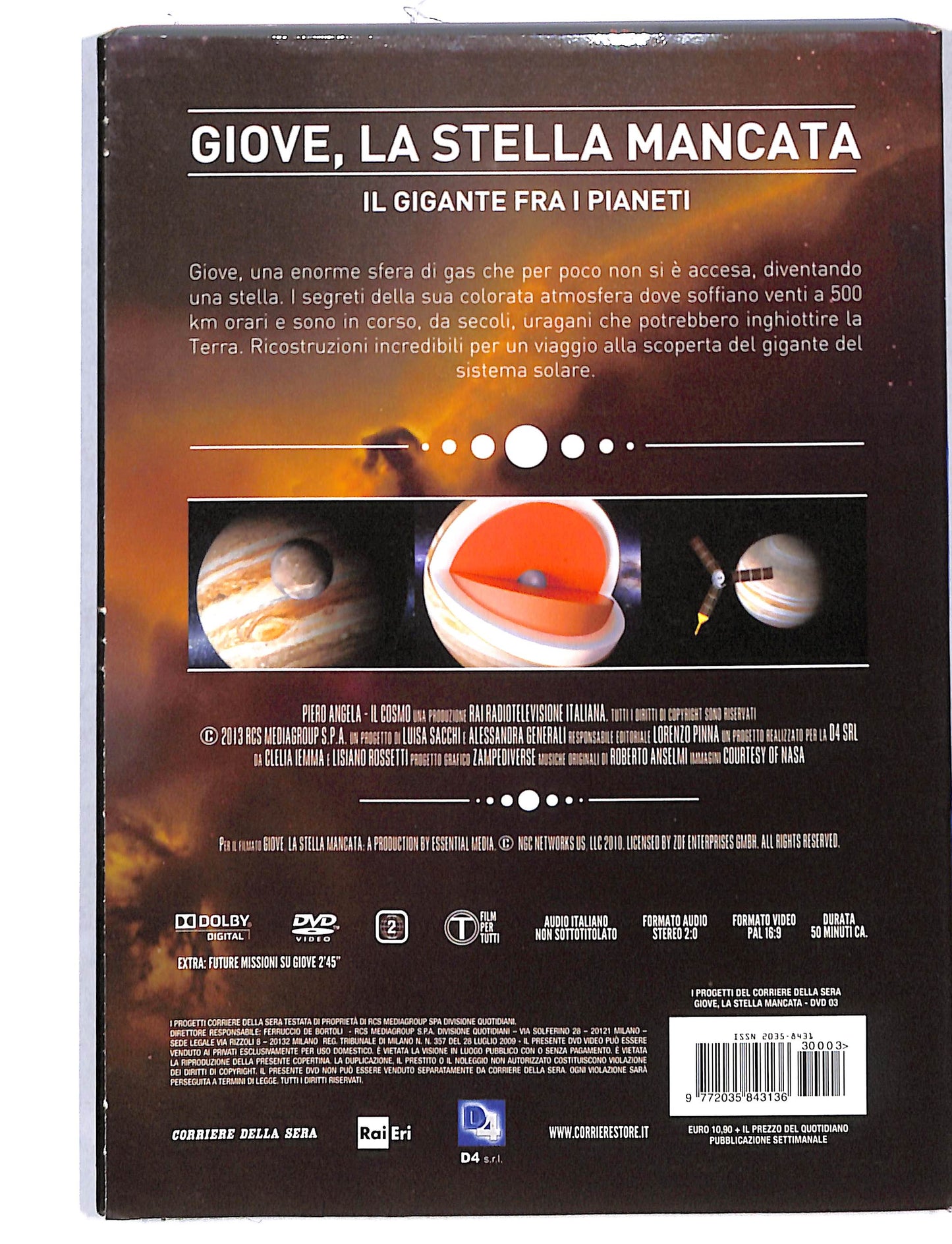 EBOND Il Cosmo vol.3 giove la stella mancata DVD DB725643