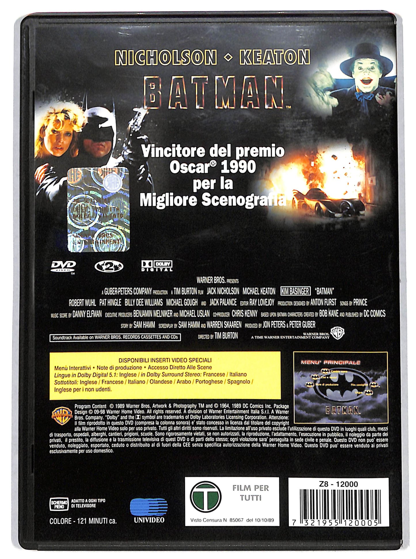 EBOND Batman DVD DB725661