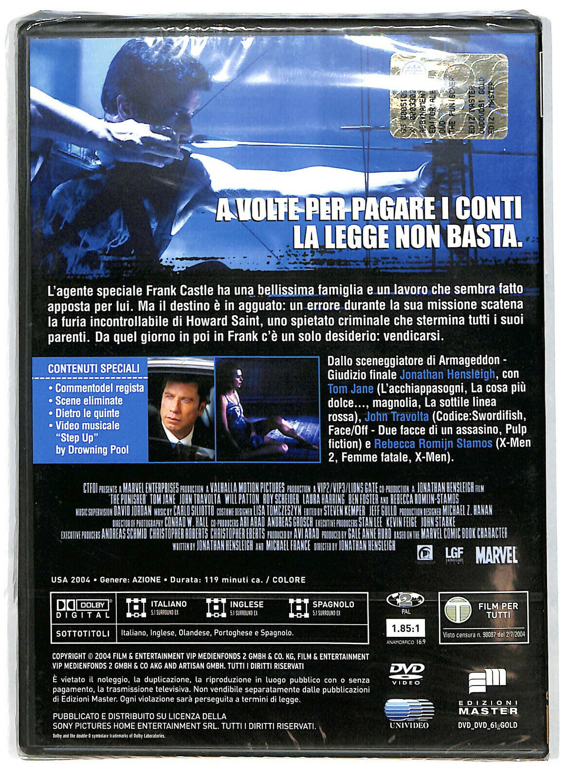 EBOND The Punisher Editoriale DVD DB725724