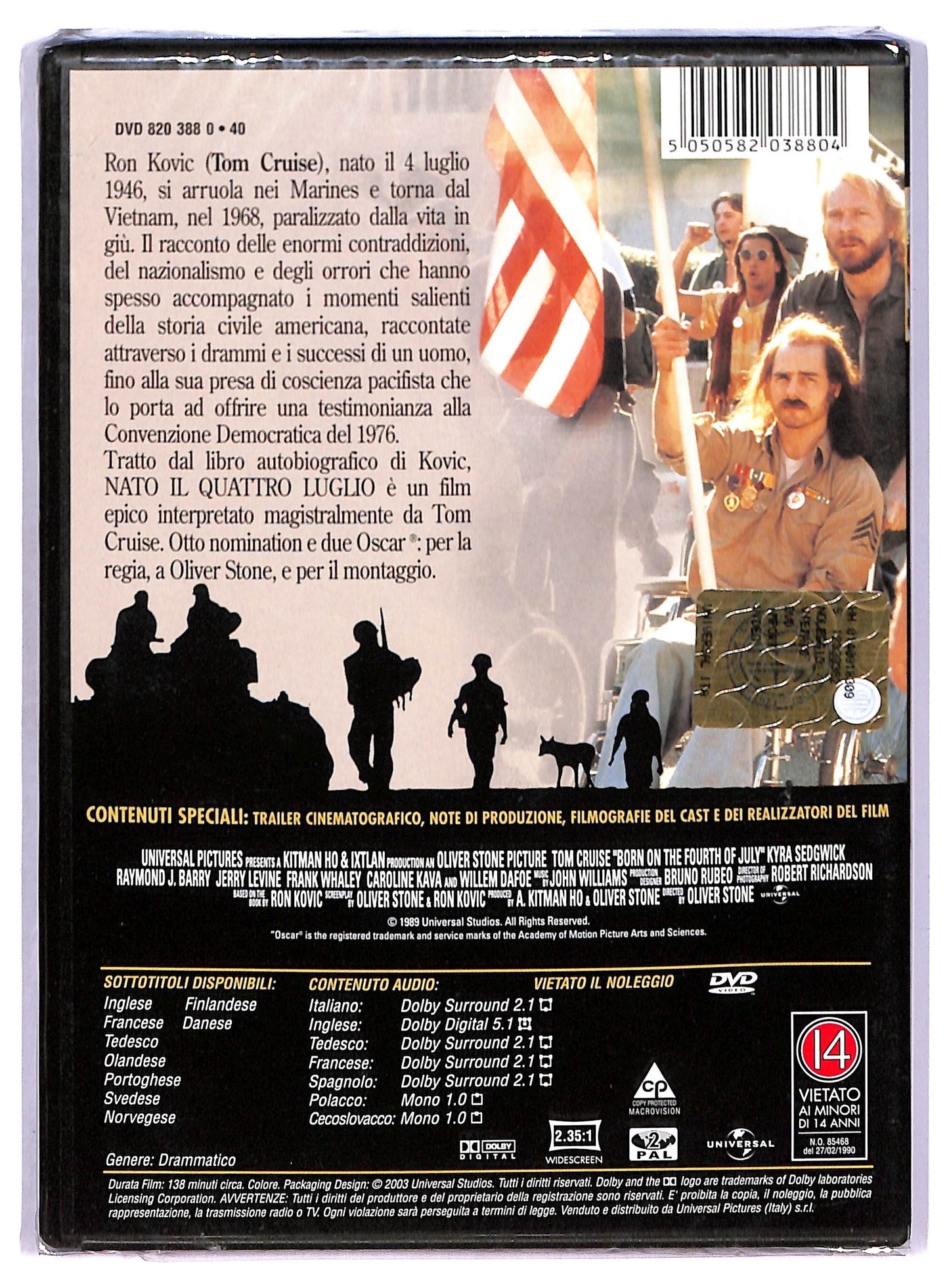EBOND nato il quattro luglio DVD DB725761