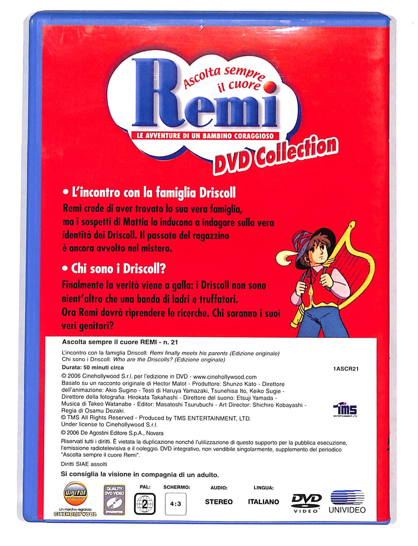 EBOND Remi Vol 21 - L'incontro con la famiglia Driscoll DVD DB725903