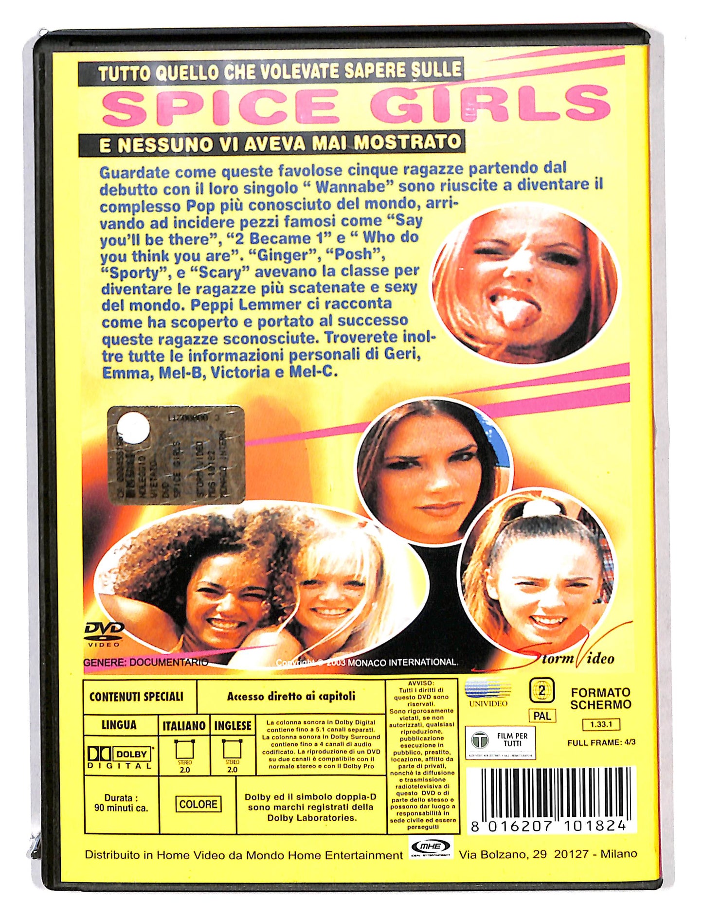 EBOND Spice Girls DVD DB725921
