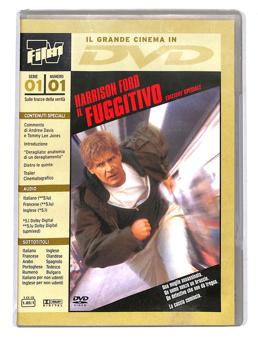 EBOND Harrison Ford Il Fuggitivo EDITORIALE DVD DB725923