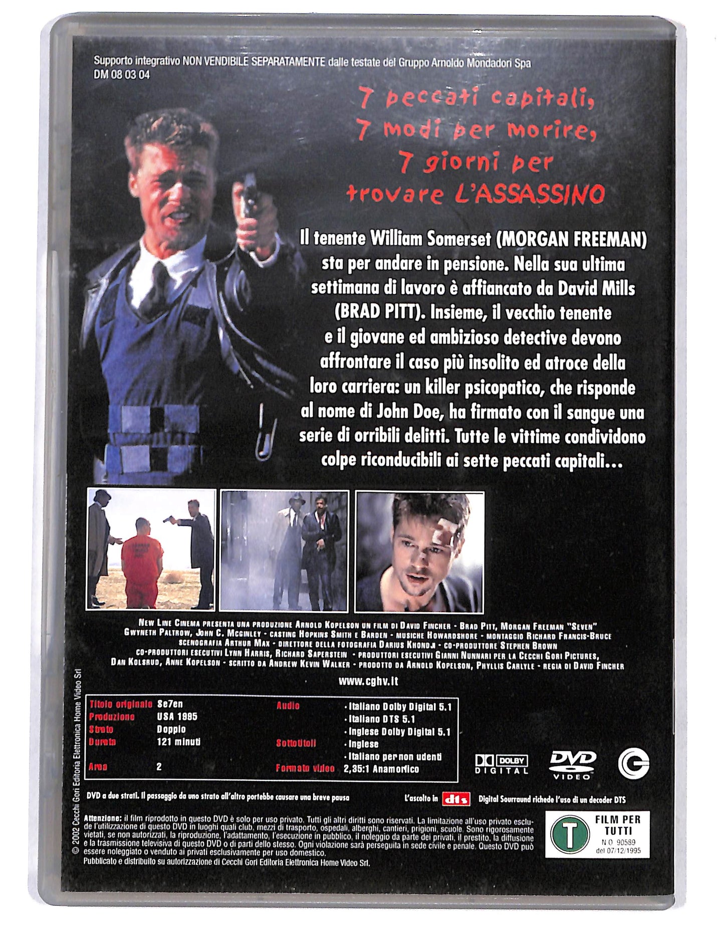 EBOND Seven EDITORIALE DVD DB725927