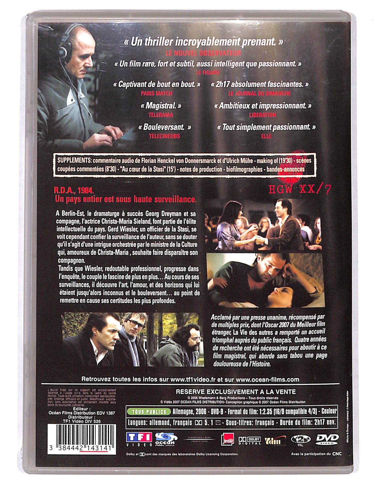 EBOND La Vie des autres - Edizione Francia DVD DB725949